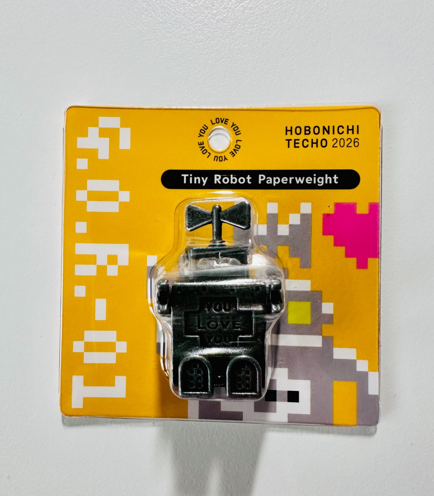 Hobonichi Tiny Robot Paper Weight & Opanchu Usagi Teru-teru Tissue Paper (NEW)