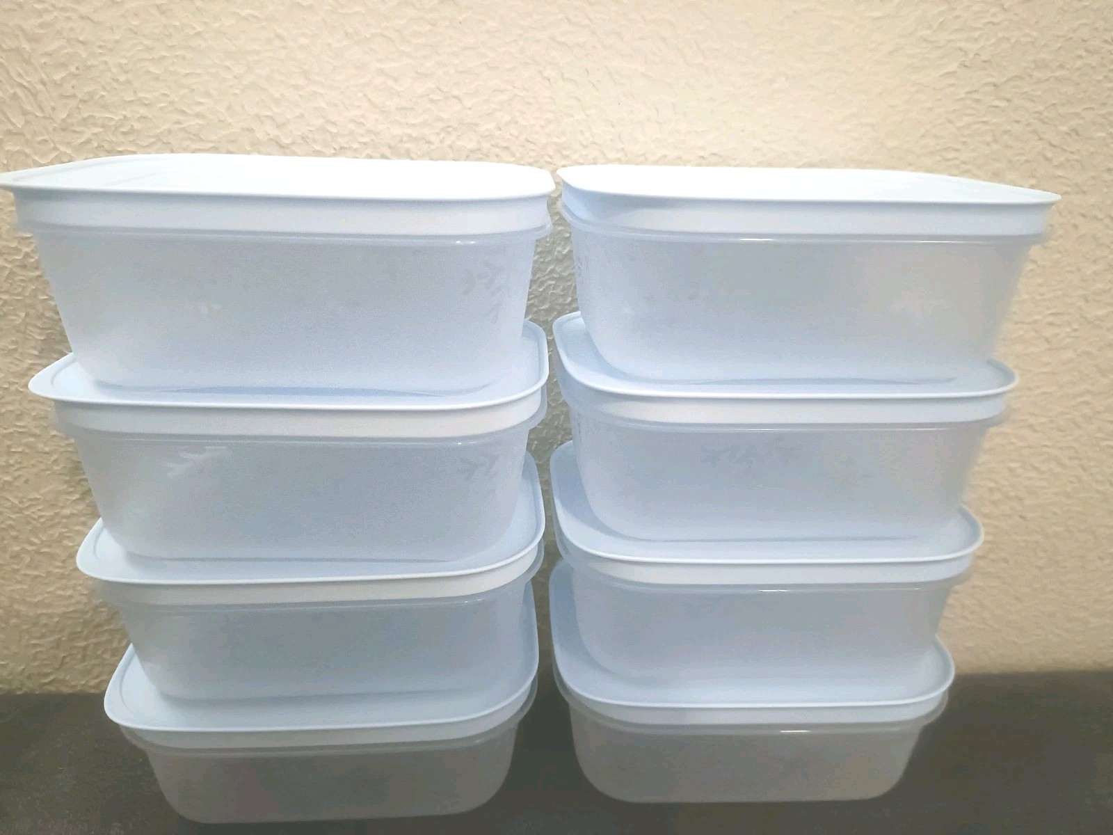Tupperware GENII Freezer Mates 450 ML Set Of 8 Fast Shipping Christmas Gift