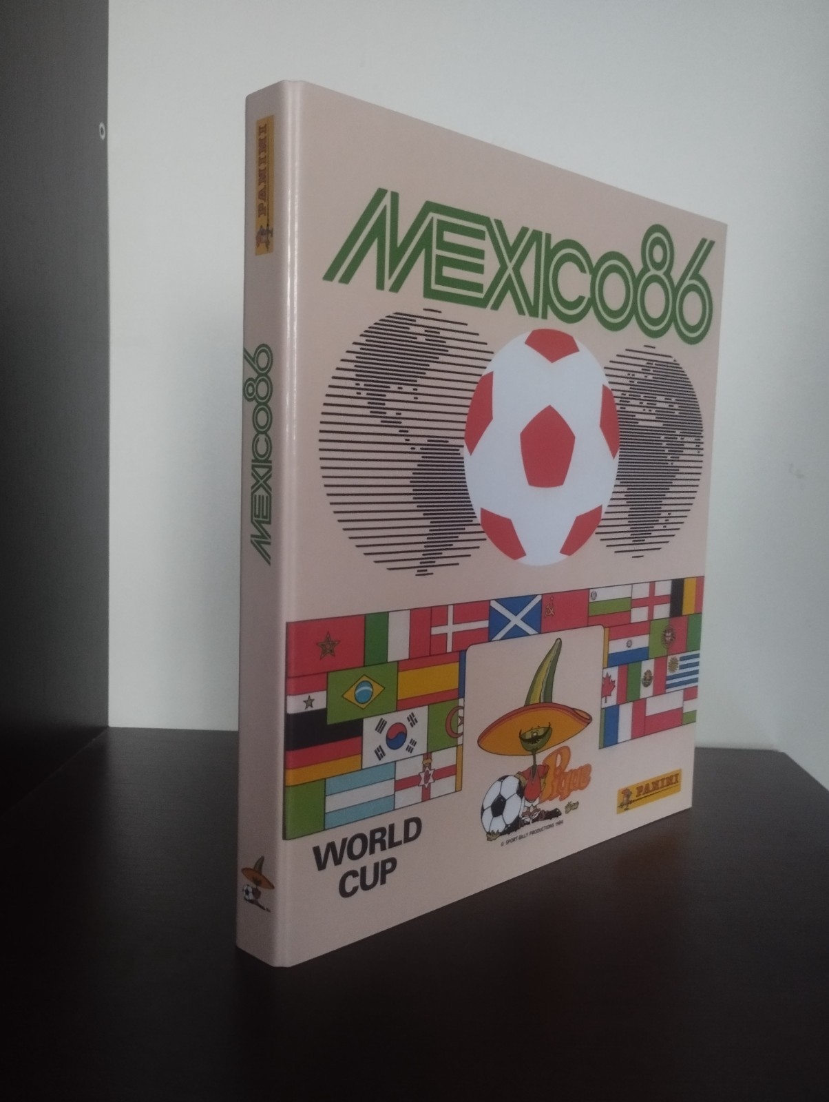 Binder for storing collections panini