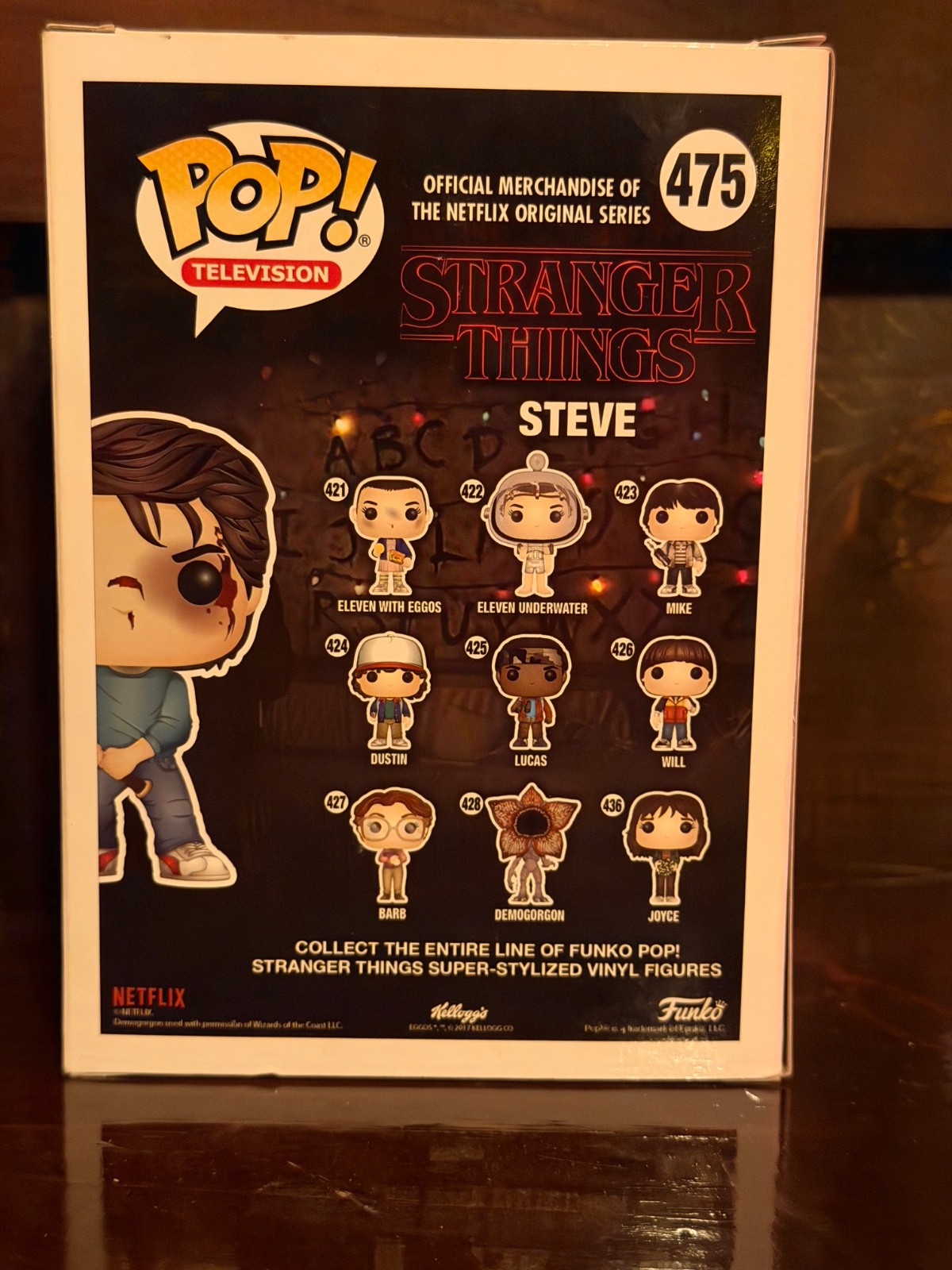 Funko Pop! Vinyl: Stranger Things – Steve Harrington (w/ Bat) – 2017 Summer Con.