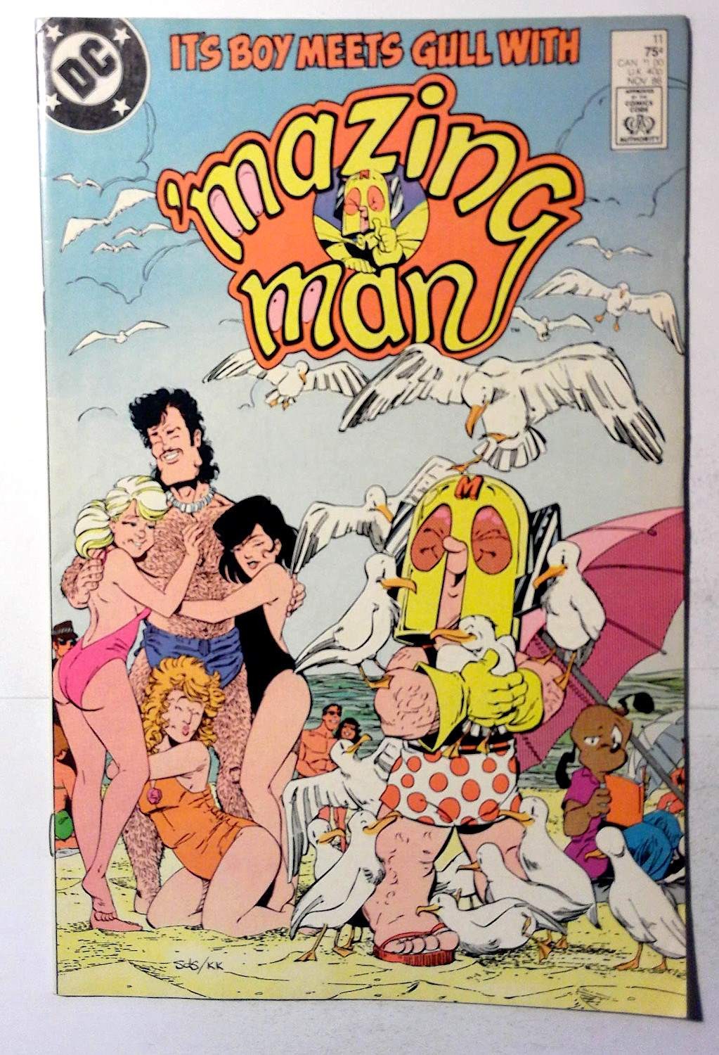 Mazing Man #11 (1986) DC Comics 1st Print Comic Book