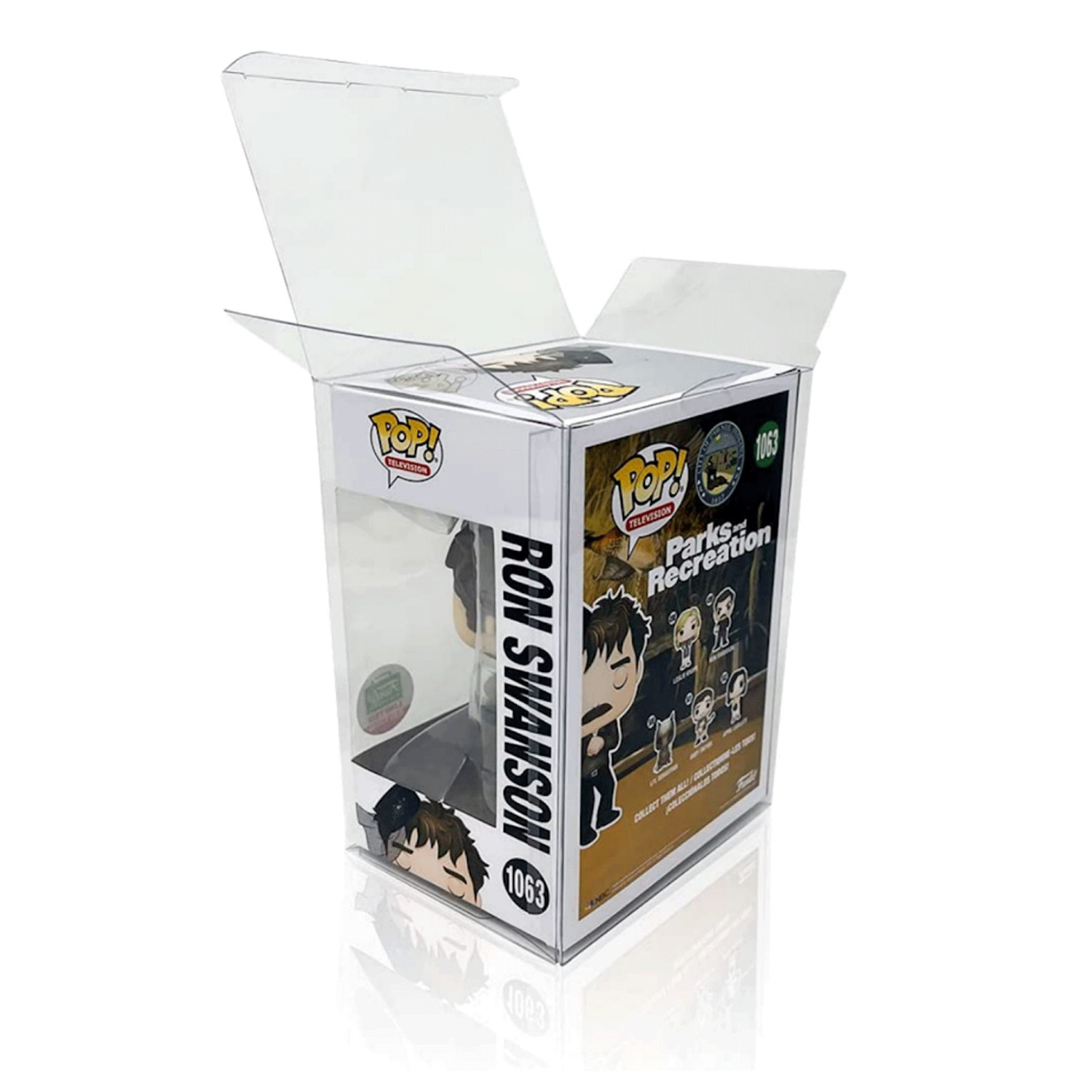Lot 5 20 50 100 Pop Protector Cases for 4″ Funko POP! Vinyl Figures Box
