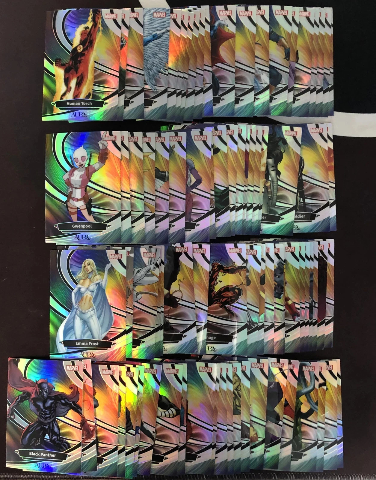 Marvel Aura Silver Pick Your Card Spider-Man Iron Man Venom 2025 Kakawow AM-I