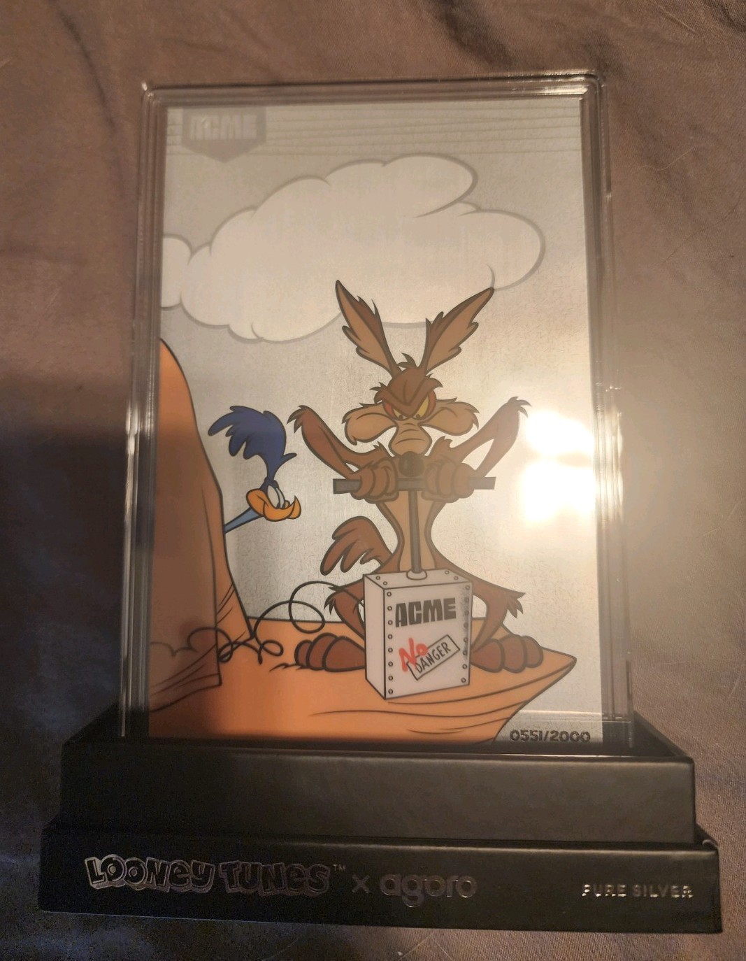 Agoro Looney Tunes Acme Wile E. Coyote Road Runner TNT Plunger Card 2026