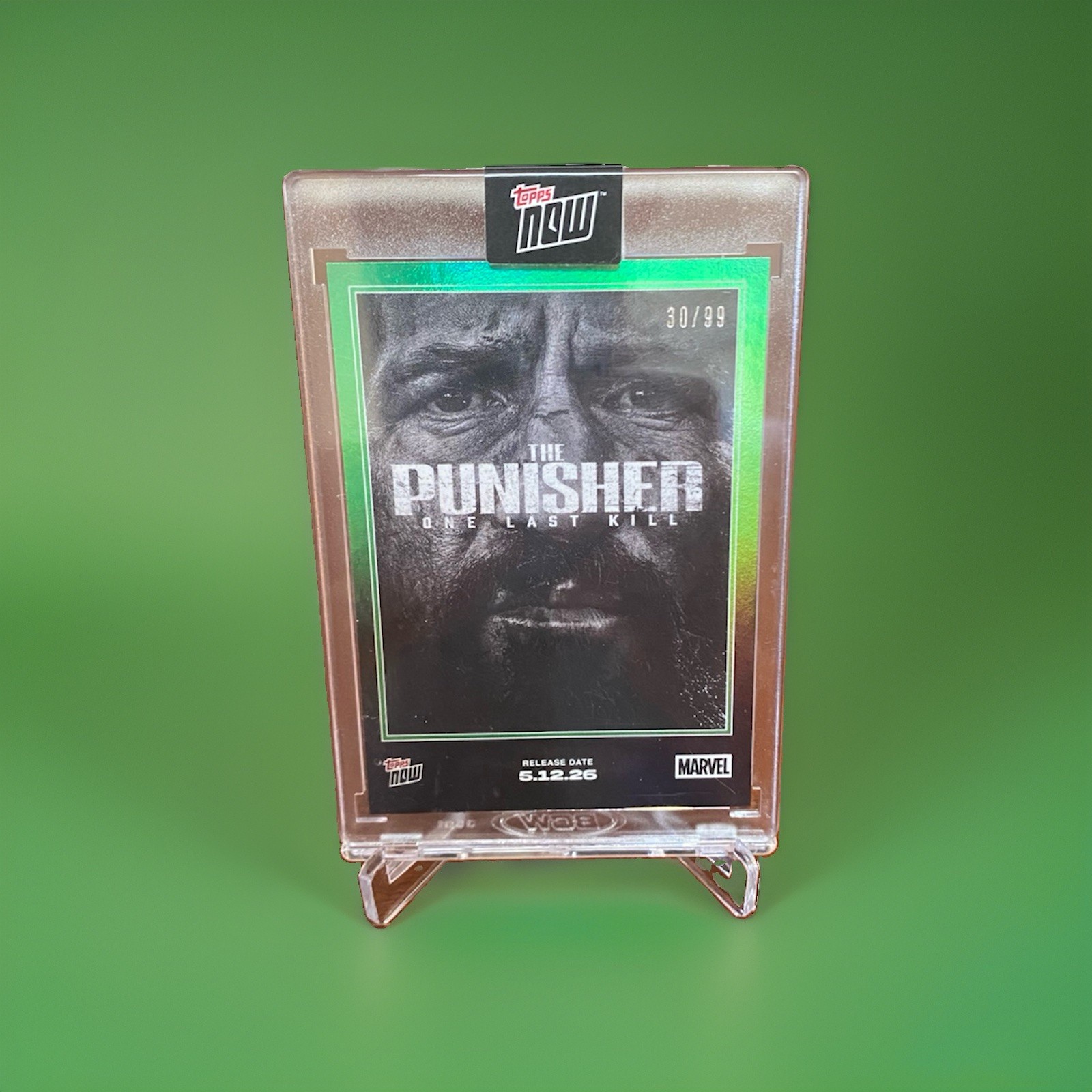 Topps NOW Marvel Punisher One Last Kill PUN5 Limited Edition 30/99