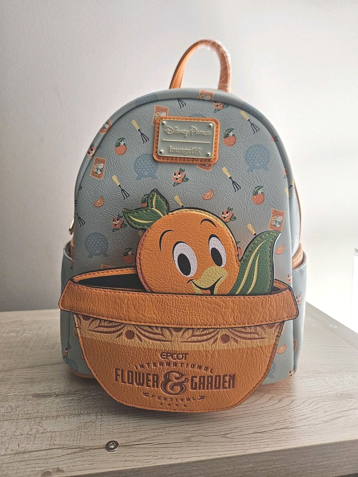 Disney Loungefly Orange Bird Mini Backpack 2024 Epcot