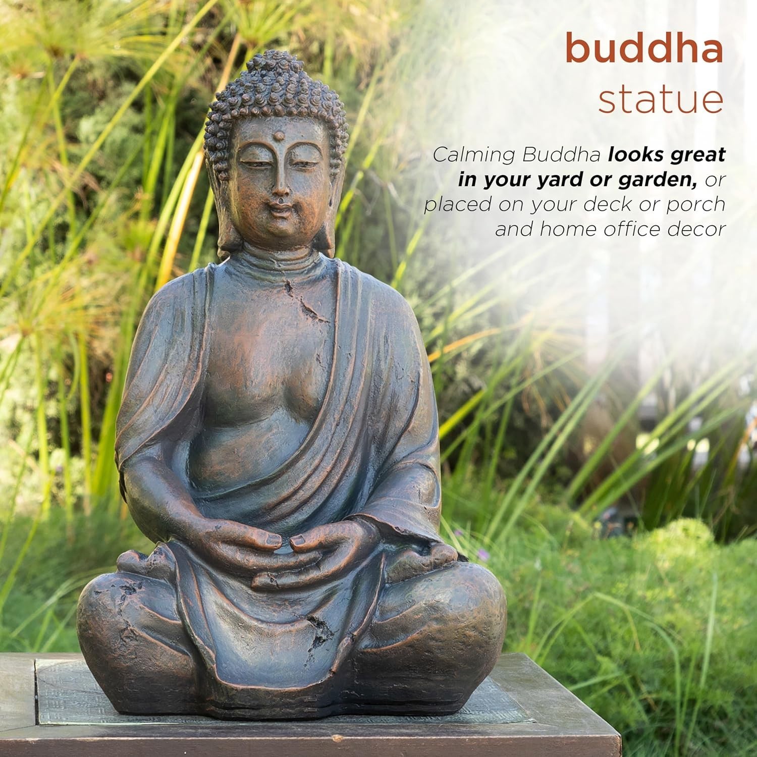 Bronze Meditating Buddha Statue – 15