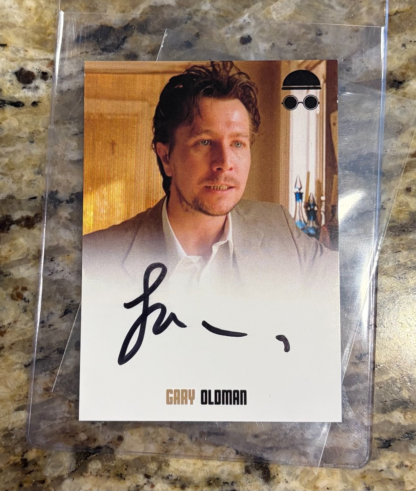 Gary Oldman as Norman Stansfield CUSTOM Auto Card The Professional JSA Cert.