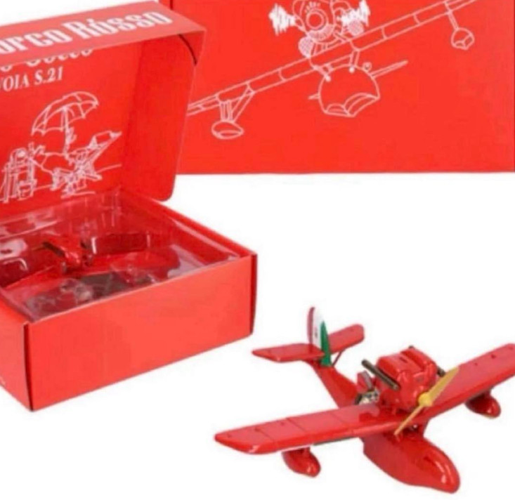 Studio Ghibli 30th Anniversary Porco Rosso Savoia S.21 Plane Model Light & Sound