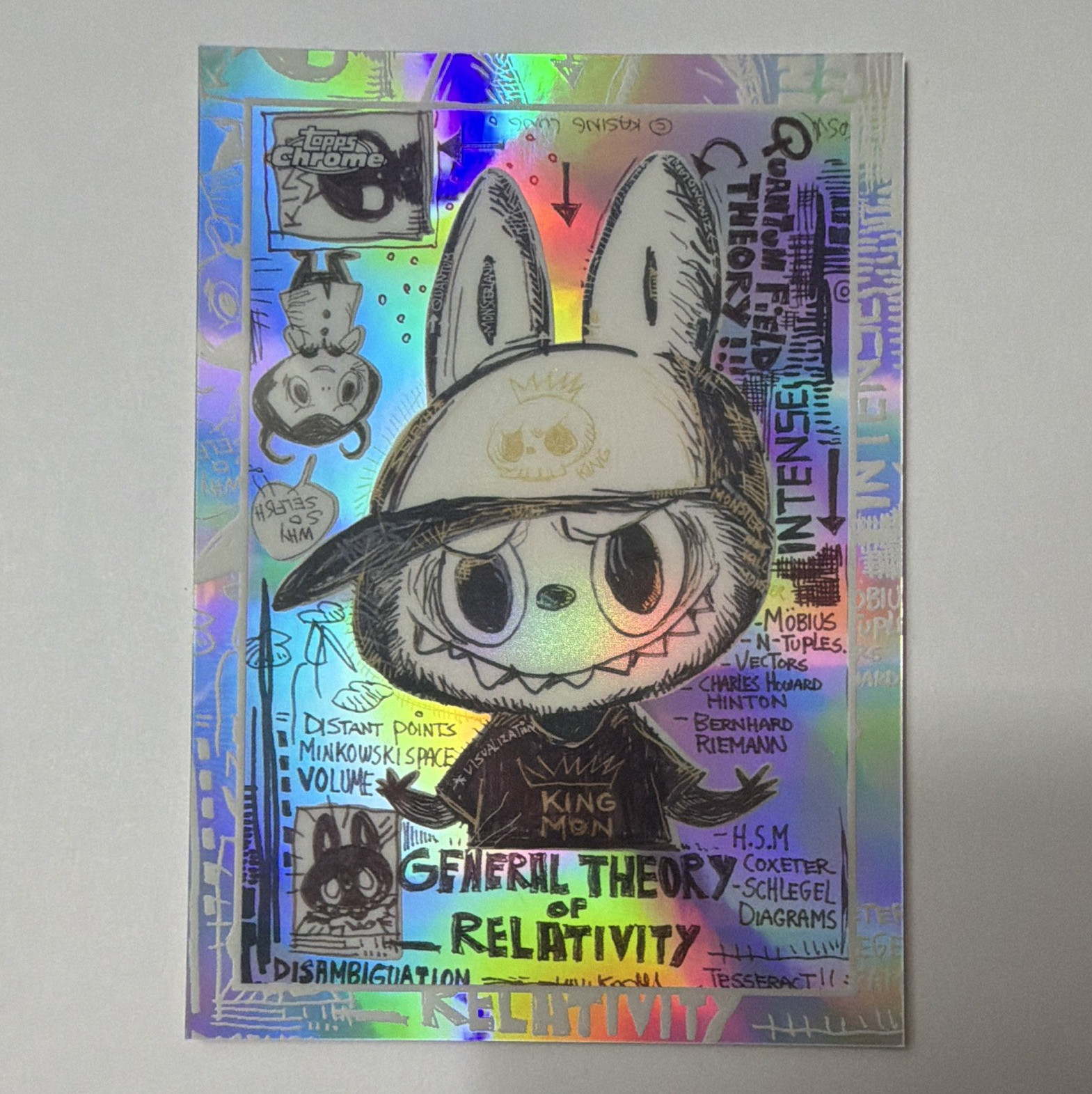 Topps The Monsters 10th Anniversary 2018 #1 Heaven Refractor Kasing Lung
