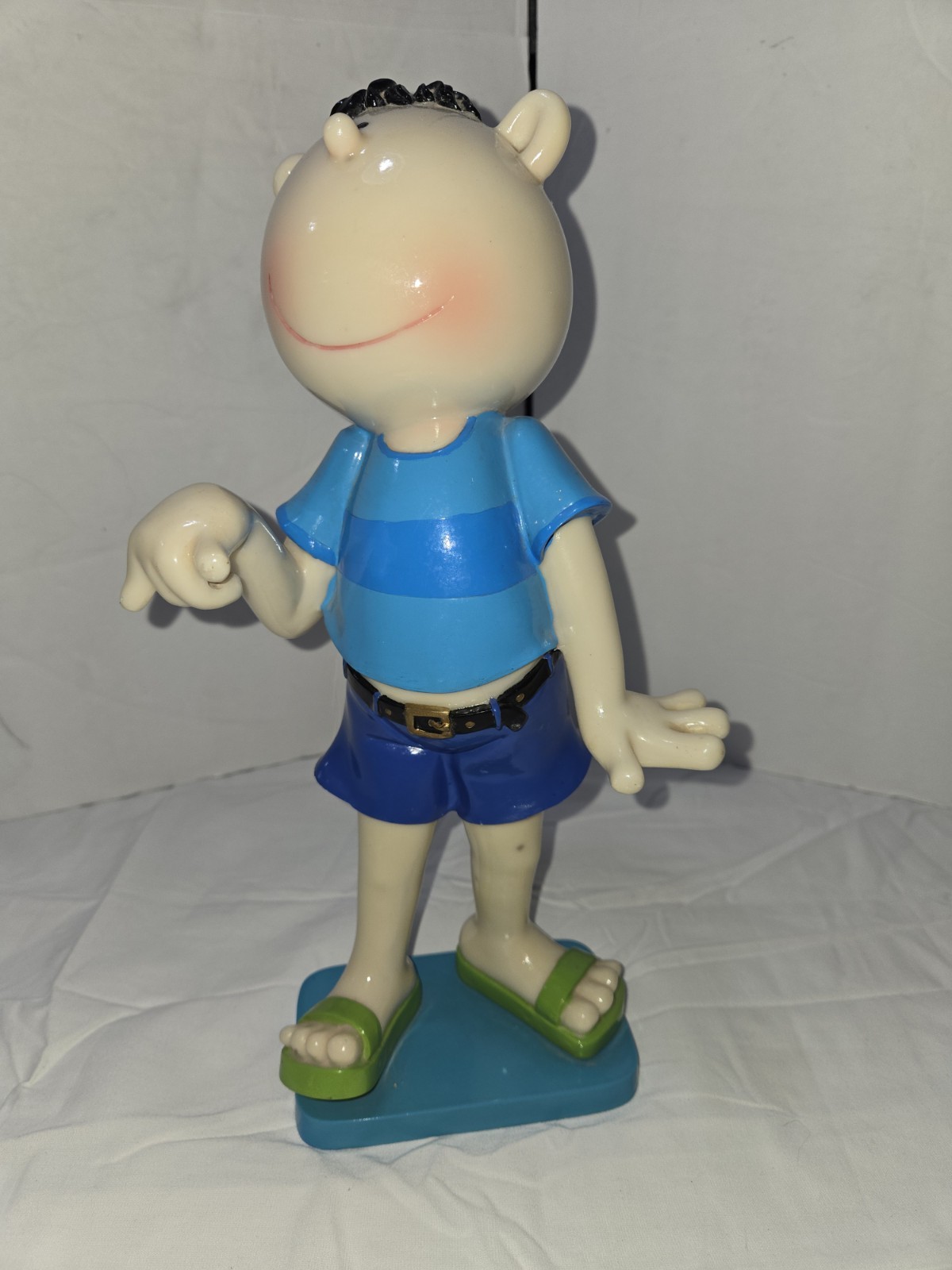 A Whimsical Boy Flip Flop French Advertising Figure Ethan 12″