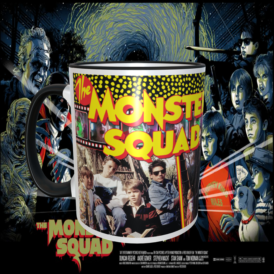 Monster Squad 11oz Coffee Mug NEW Dishwasher Safe