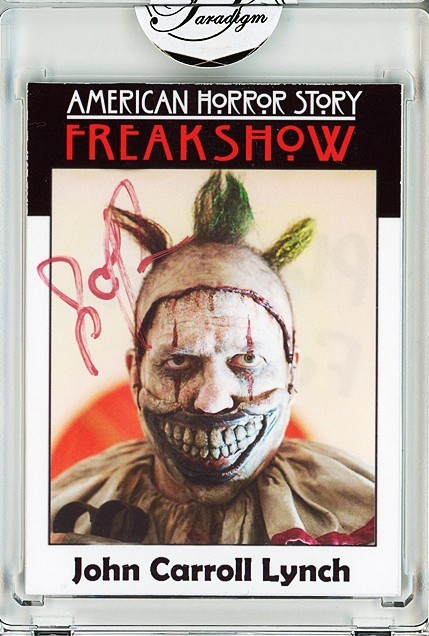 -AMERICAN HORROR STORY- JOHN CARROLL LYNCH Signed/Autograph/Auto TV Clown Card