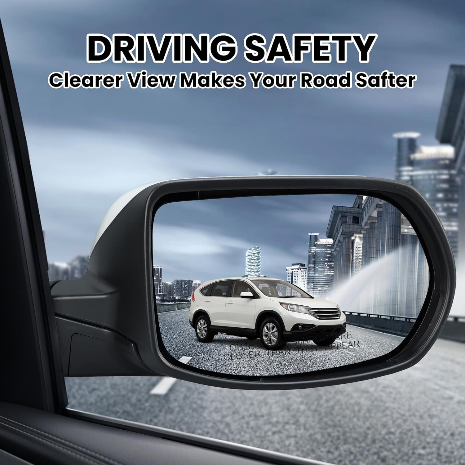 Passenger Side Mirror Compatible with 2012 2013 2014 2015 2016 Honda CRV Non-Hea