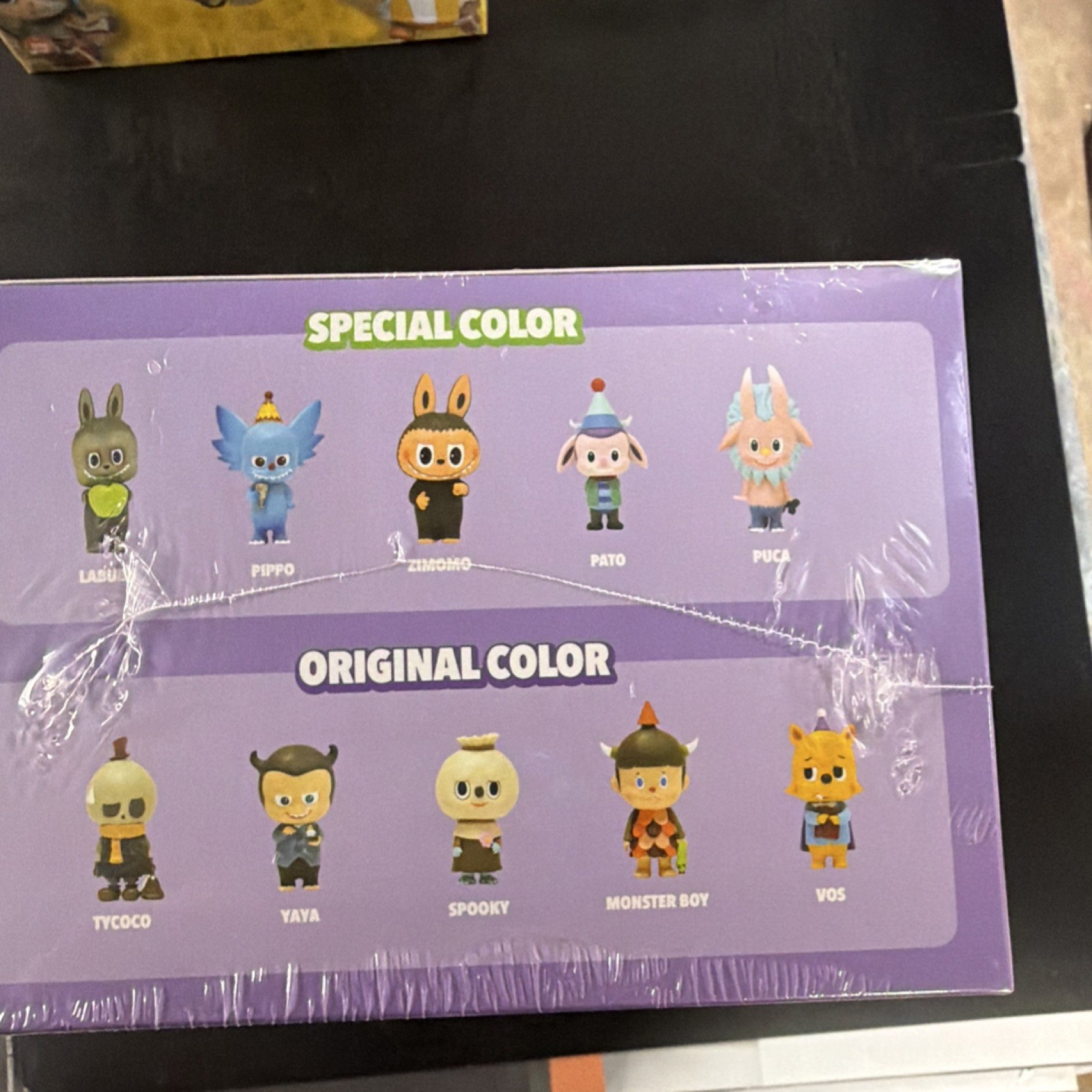 How2Work Super Group Mini Figures Set Labubu Zimomo Pippo Designer Art Toy Set B
