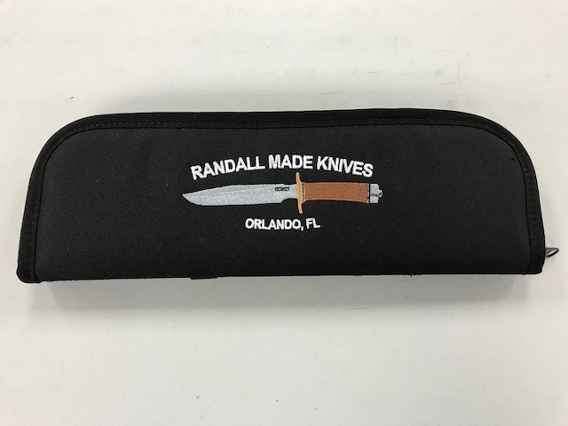 RANDALL KNIFE CASE  NEW 13″ Model 1 Embroidered Cordura Nylon knife case
