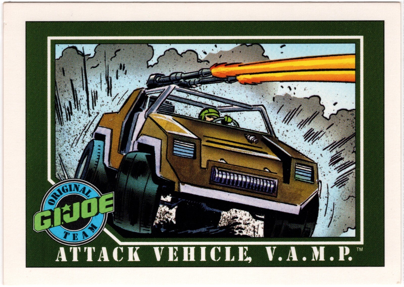 Impel G.I. Joe Series 1 Trading Card #57 • V.A.M.P. • Hasbro 1991 ARAH