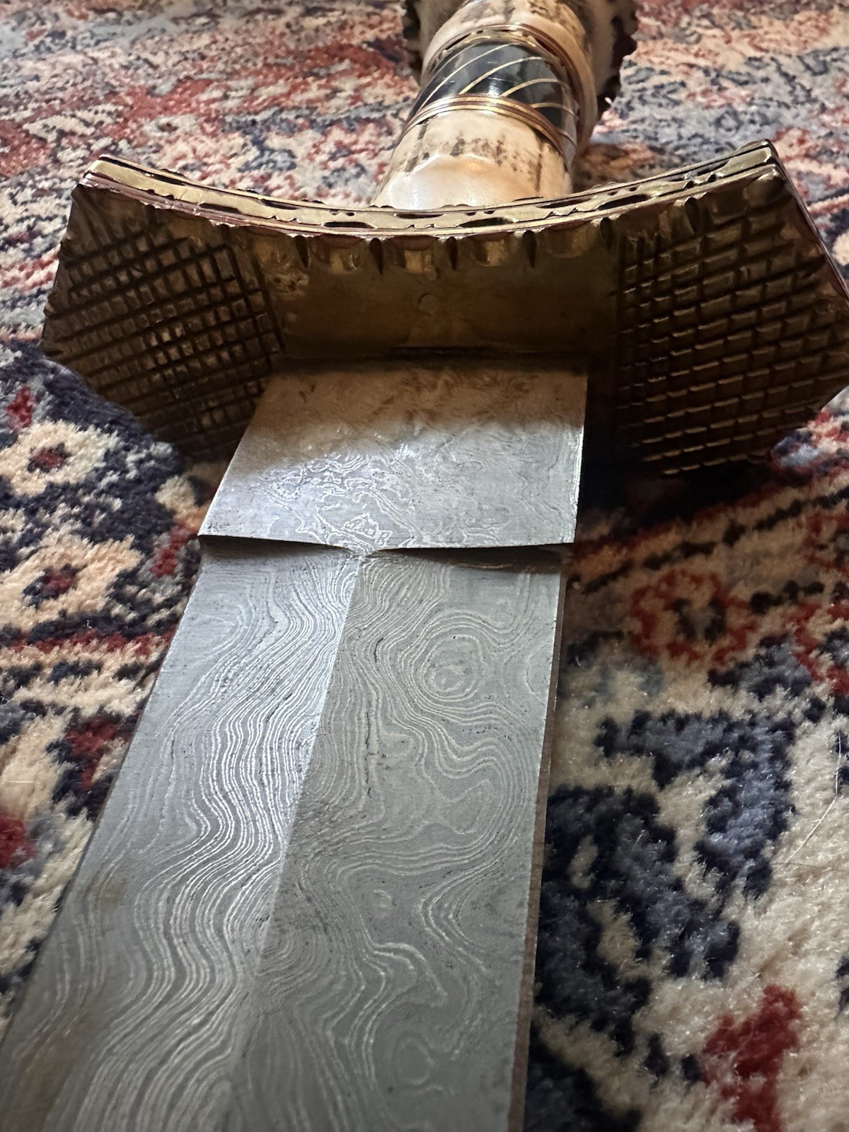 Gladius Hand Crafted Sword with Damascus Blade – Original