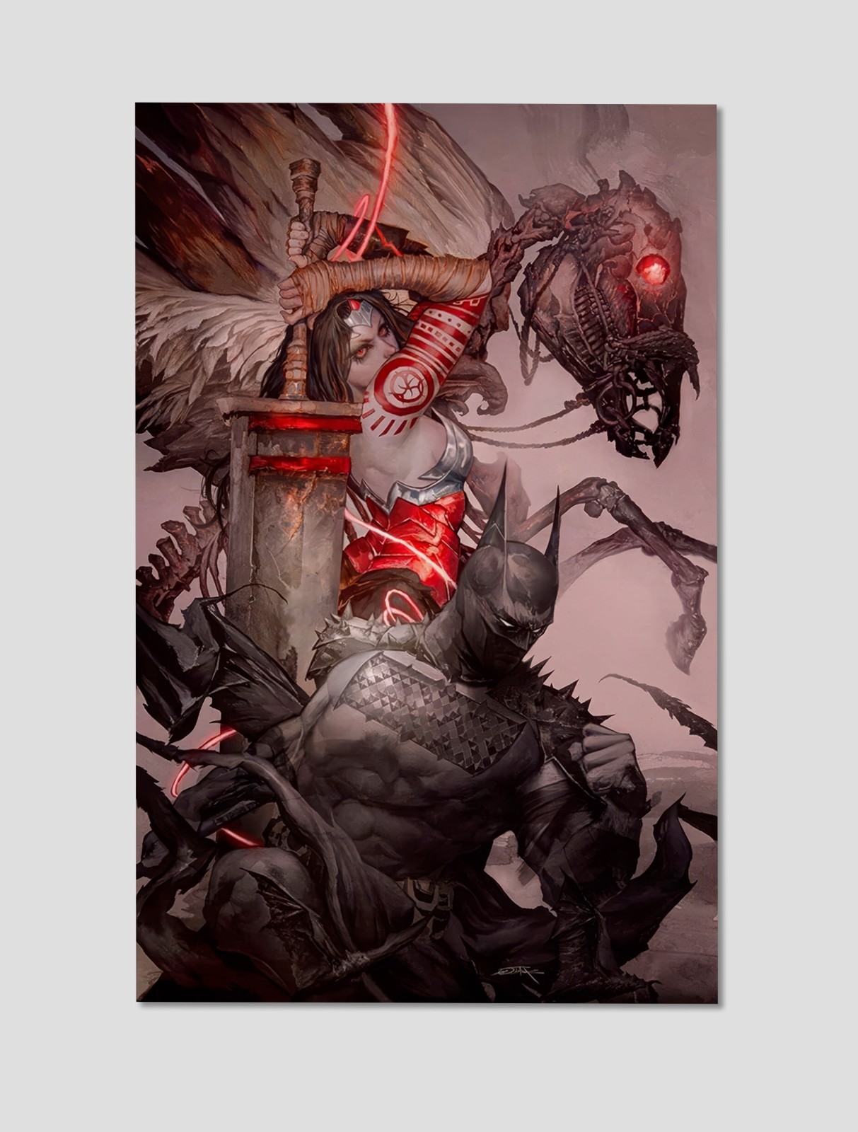 Absolute Wonder Woman Premium Giclee Print 11″ x 17″ Absolute Batman Wall Art