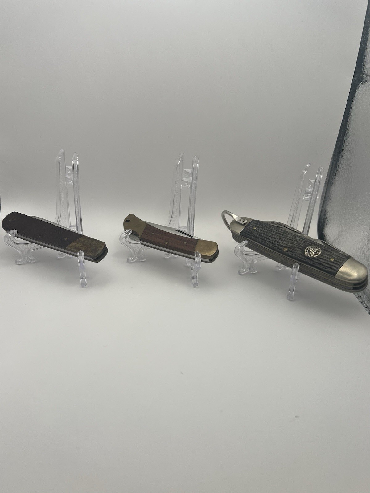 Lot OF 3 OLD Pocket Knives – See Pictures – Sold As Is – Boy Scouts…