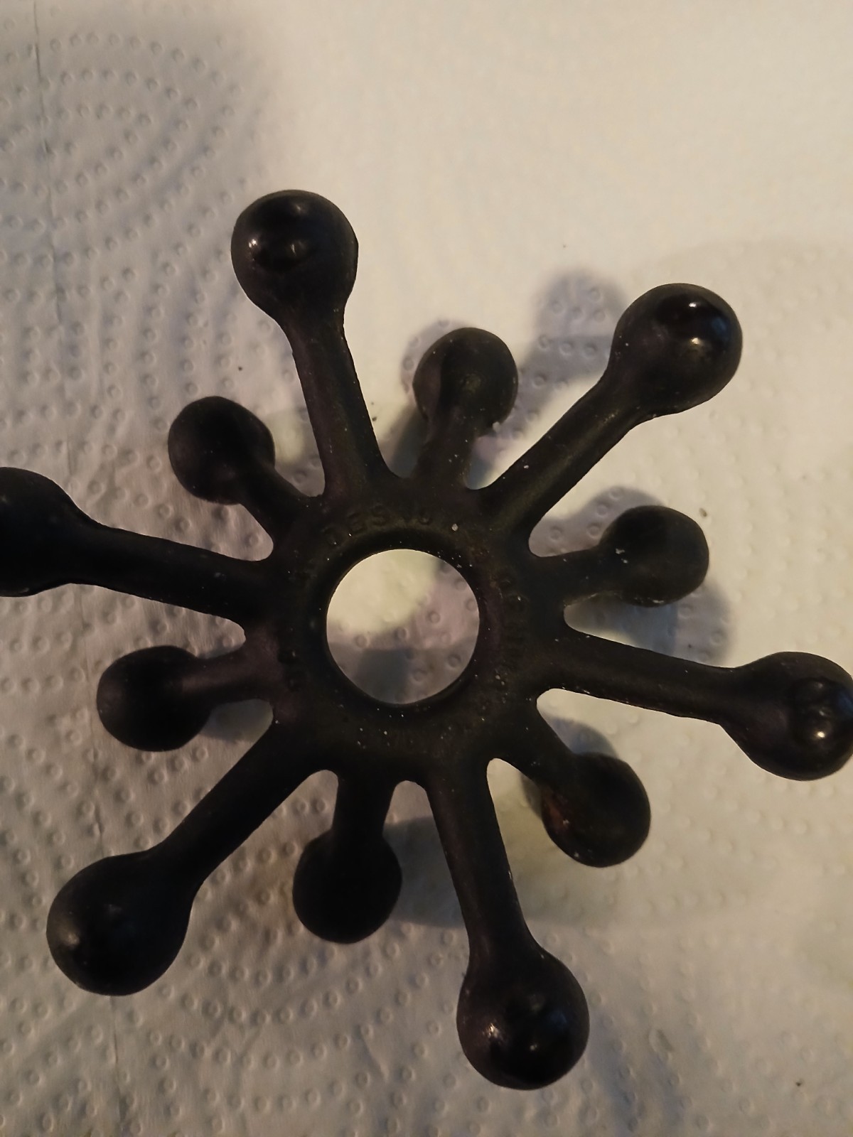1960s MCM Dansk Tiny Taper Spider Candle Holder from Denmark, 4.25″ Across