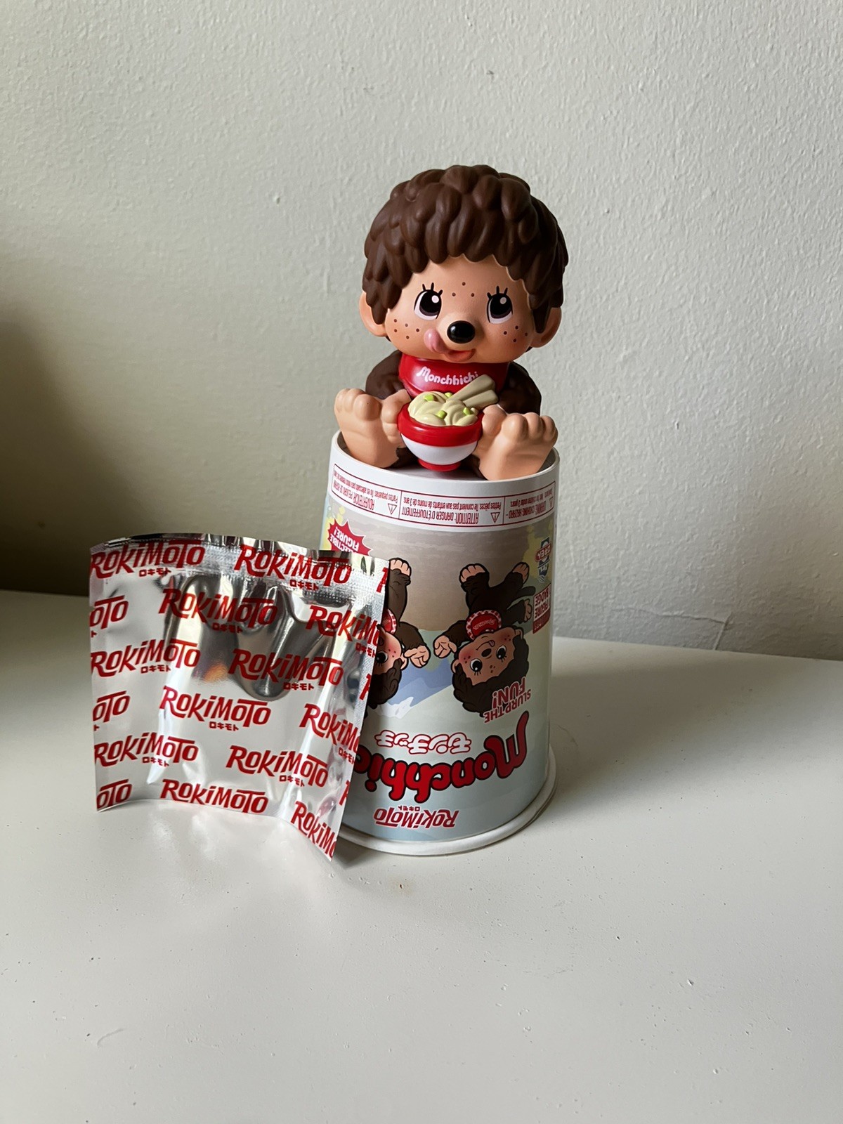 Rokimoto Monchhichi: Boy Funmaker Rarity 1/6 Vinyl Figure & Patch