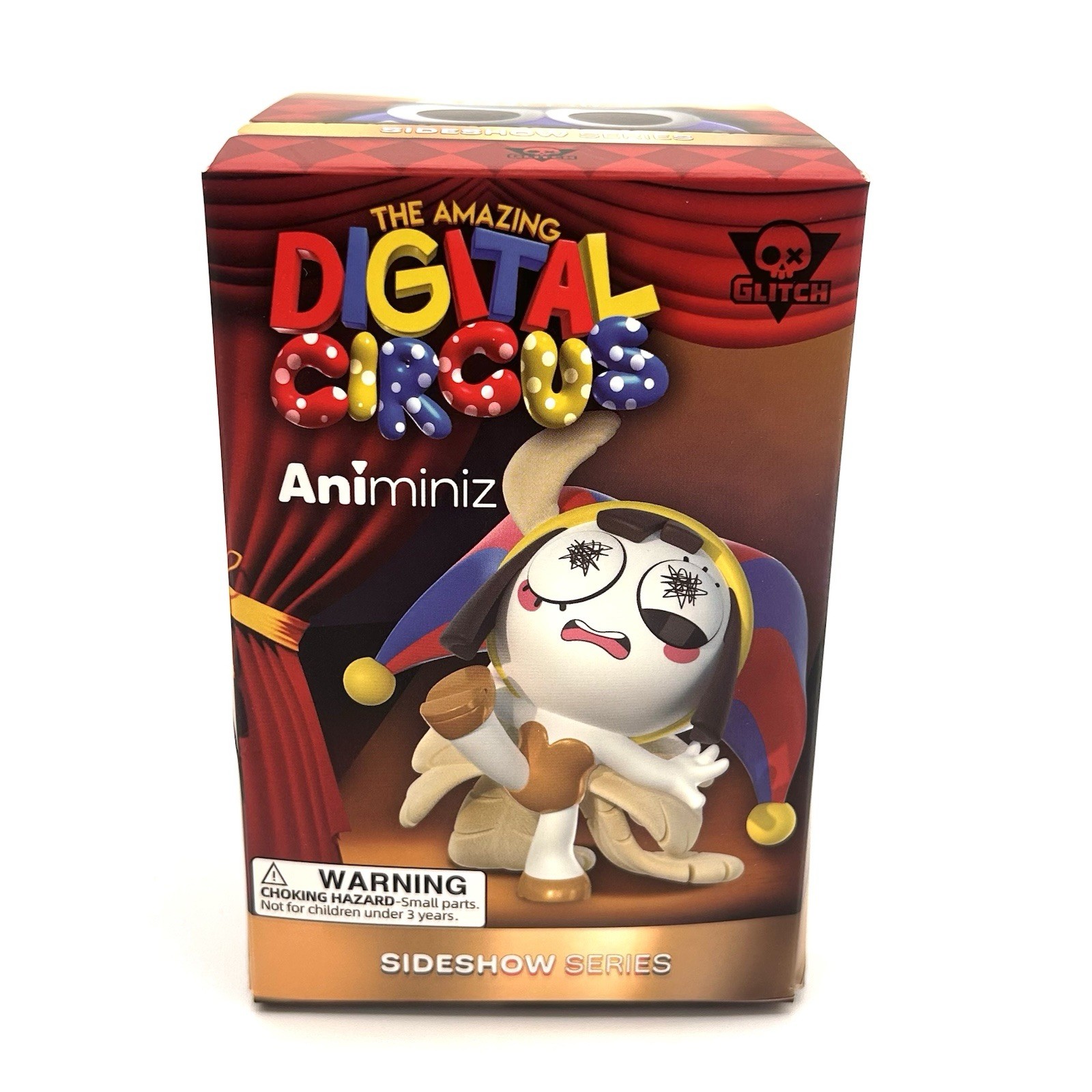 Amazing Digital Circus Stagehand Bubble Figure Sideshow Series Animiniz RARE