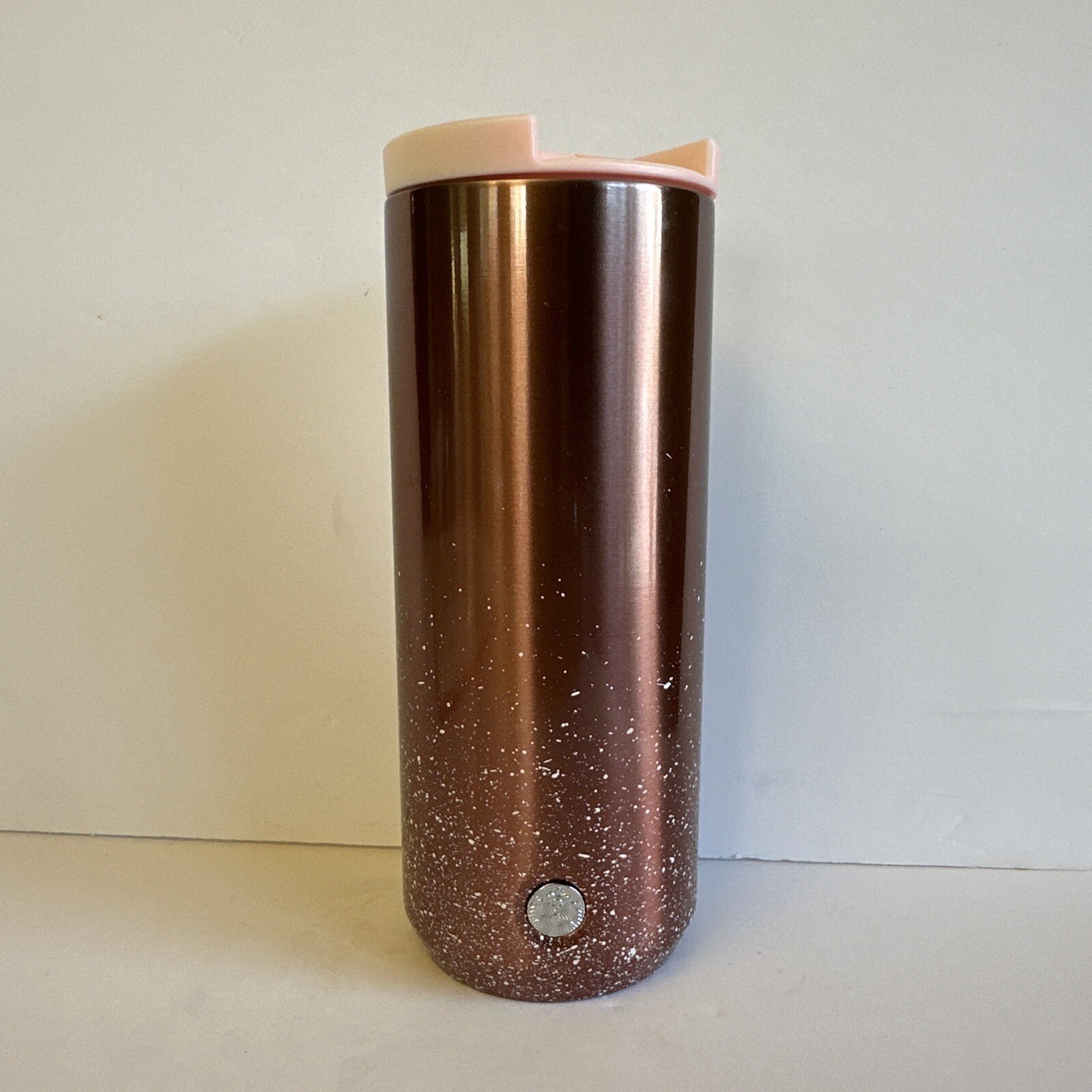 Starbucks Double Wall Stainless Steel Tumbler, Rose Gold – 12.0oz