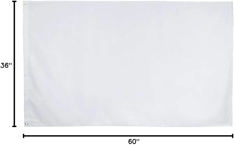 Charlie Kirk Freedom Flag 3×5 Feet White Outdoor Flag, with 2 Brass Grommets