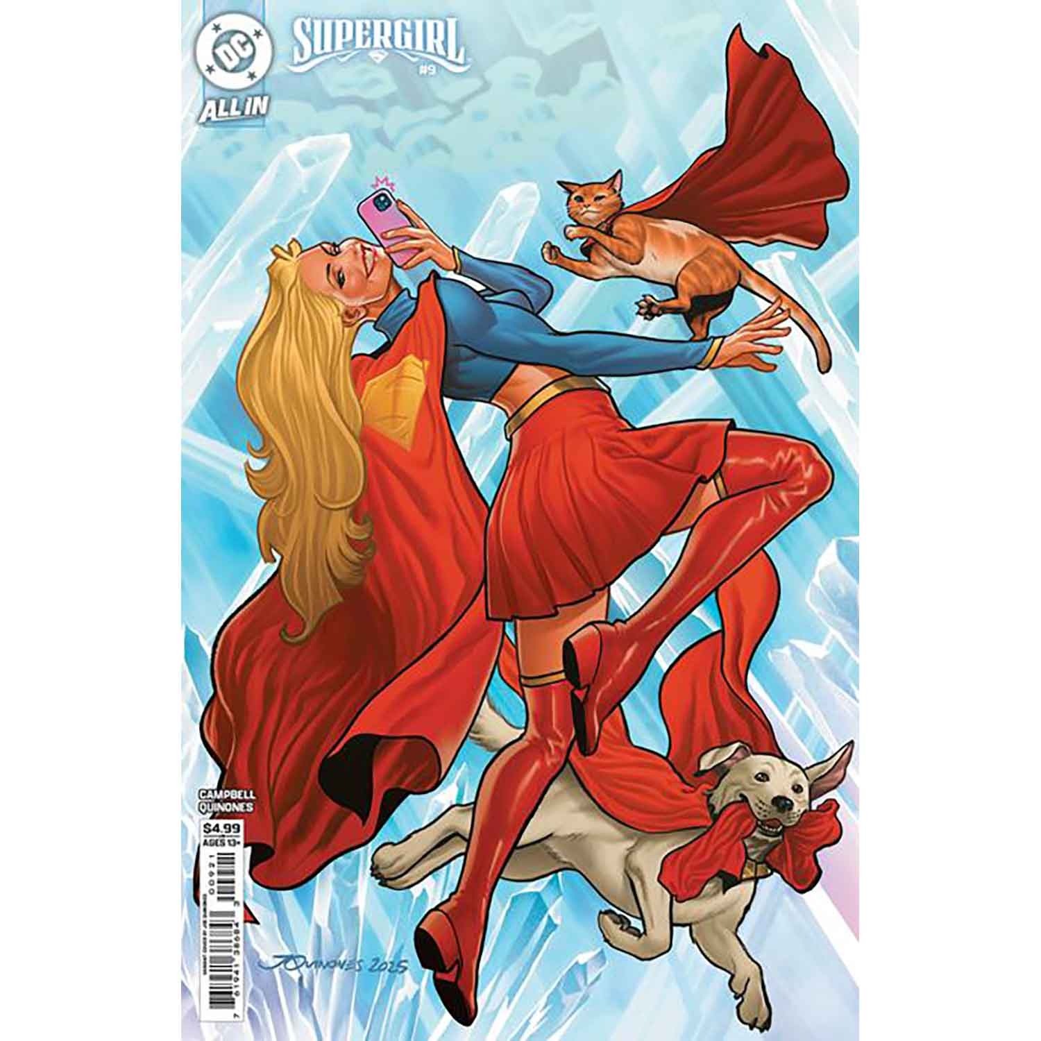 Supergirl #9 Cover C Joe Quinones Card Stock Variant DC Comics