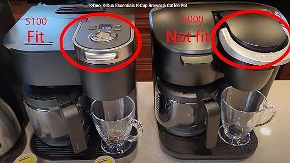 Replacement for KEURIG K-DUO Single Serve 12 Cups Coffee Carafe 5100