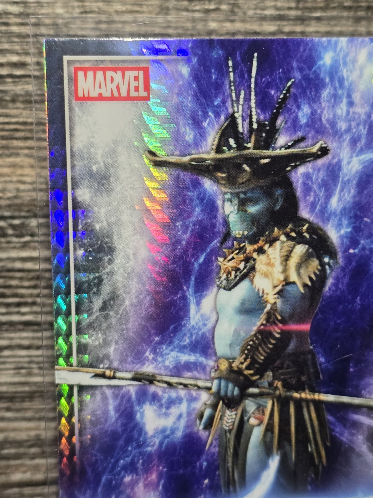 Attuma 2025 Topps Chrome Marvel Studios Prism Refractor #144 Black Panther NM+