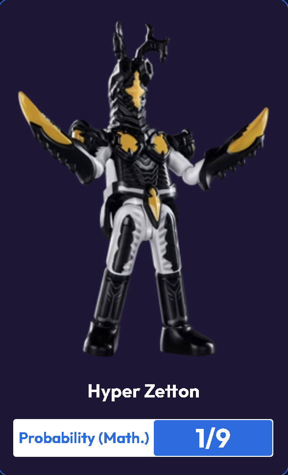 Blokees Ultraman Galaxy Version 06 Mini Model Kit Hyper Zetton 1/9
