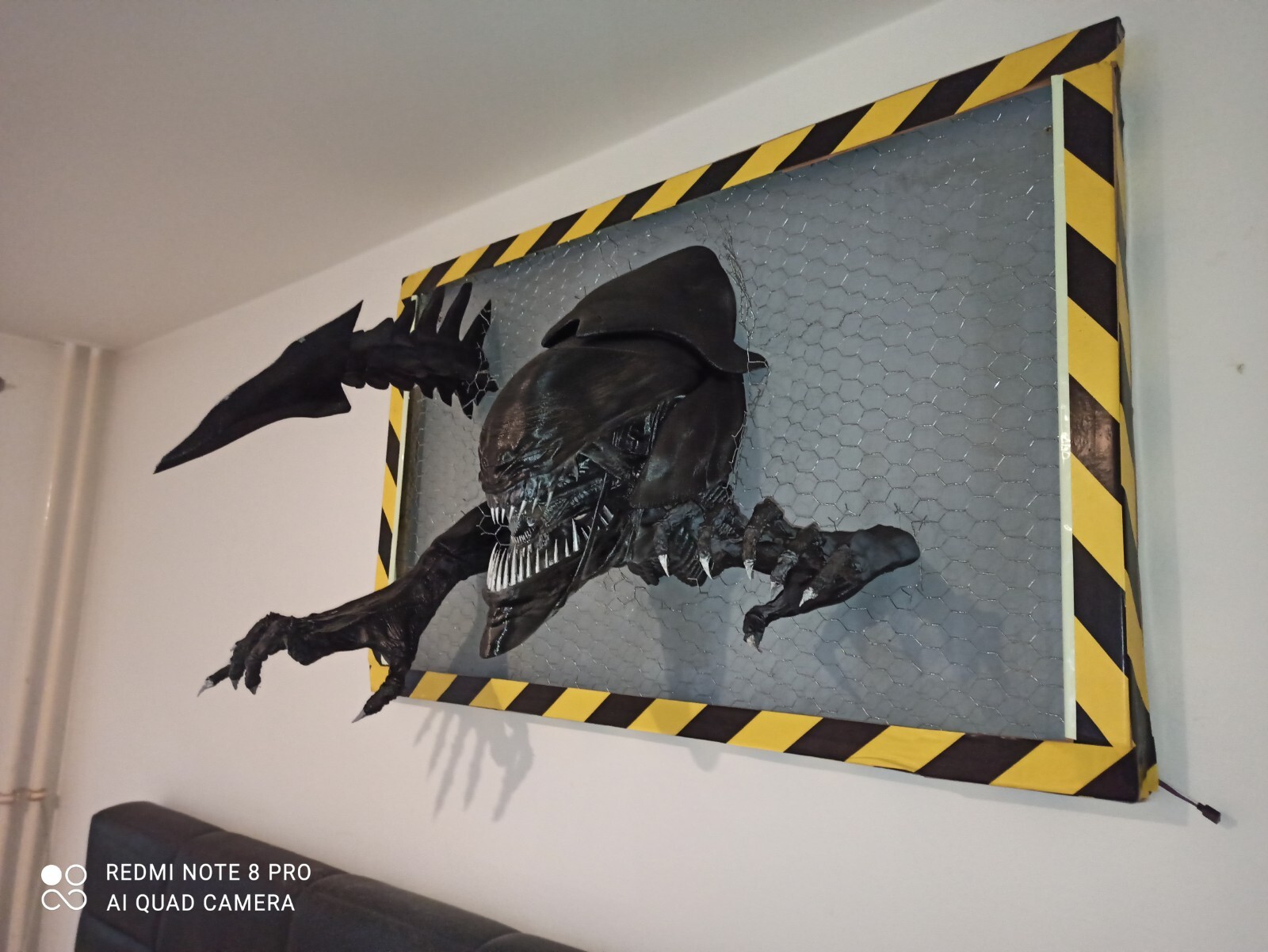 Alien Wall Mount 3D , Xenomorph Wall Mount