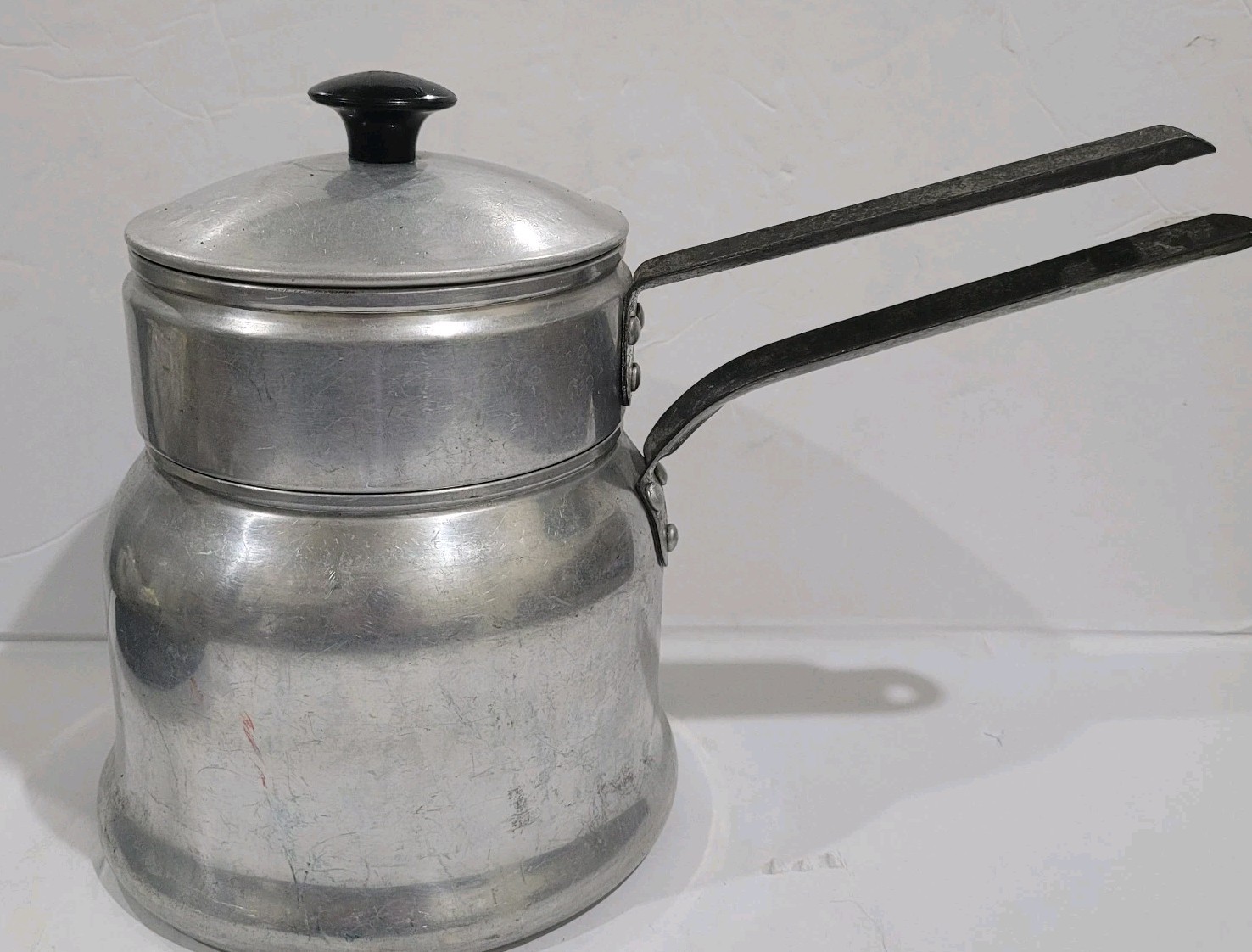 Aluminum Double Boiler by Comet The Popular Aluminum VTG 3-Piece Set