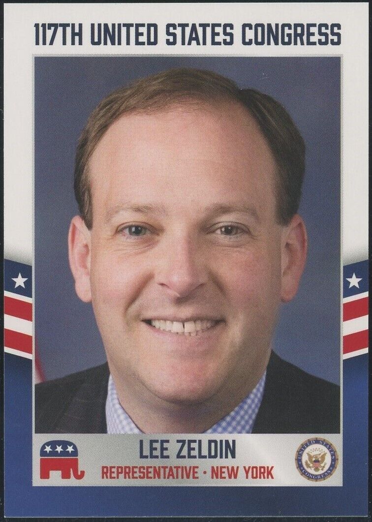 2021 Fascinating Cards 117th US Congress Lee Zeldin New York GOP #358