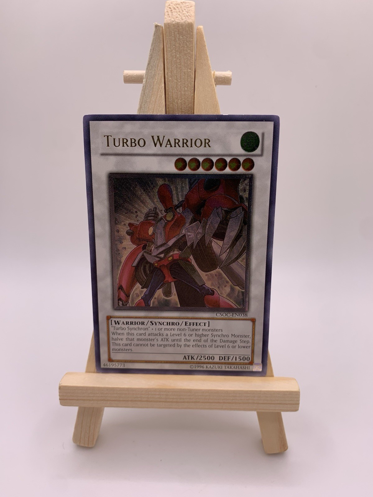 Turbo Warrior CSOC-EN038 Yu-Gi-Oh! TCG 2008 Crossroads of Chaos Ultra Rare TCG