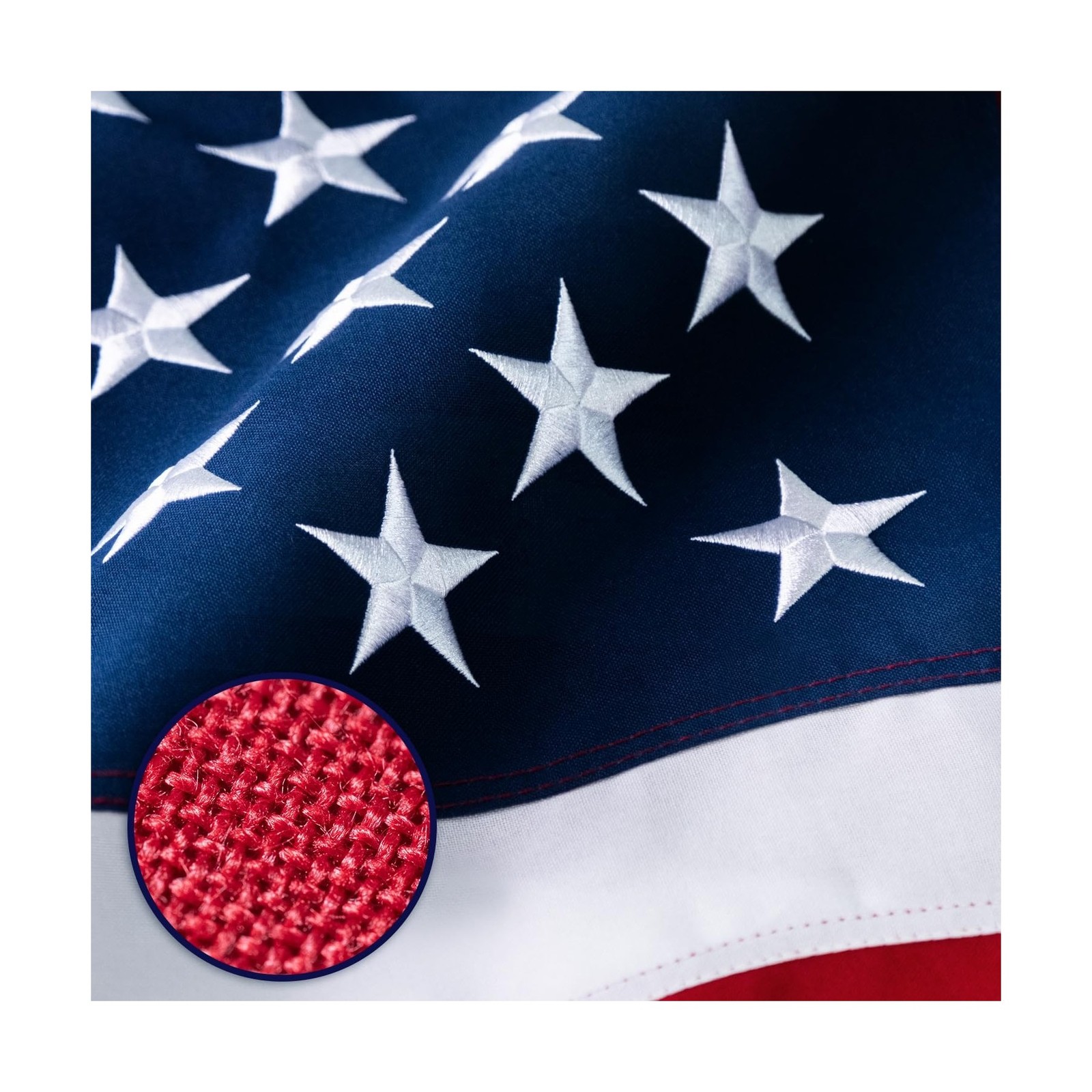 American Flag 8×12 ft Deluxe Super Tough Series, Heavy Duty Spun Polyester, 4…