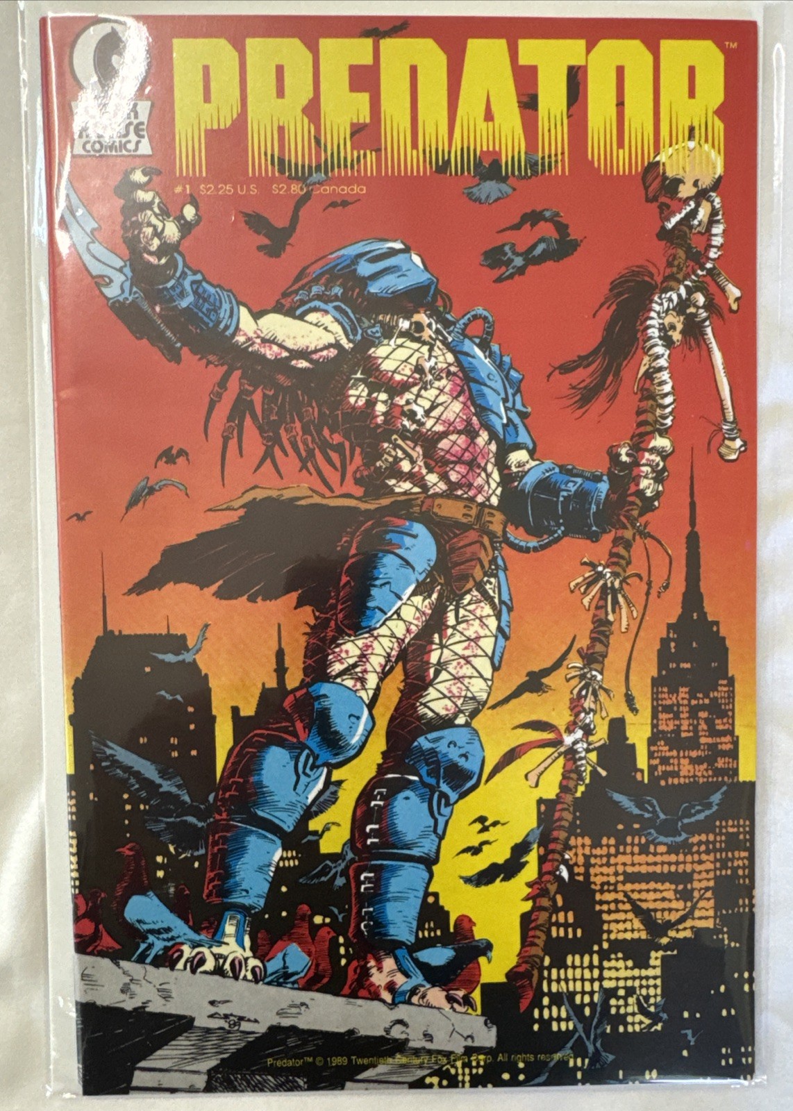 Predator #1 1989 NM/NM+ Dark Horse Comics 1st Predator VHTF 1st Print Look Nice