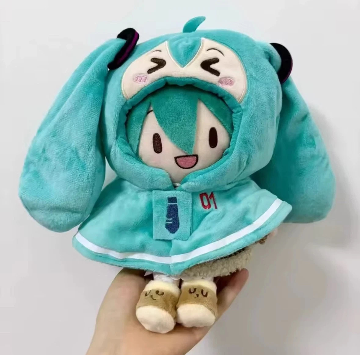 Kawaii Hatsune Miku Plush Mini Changeable Cape Kawaii Fits Vocaloid Toy