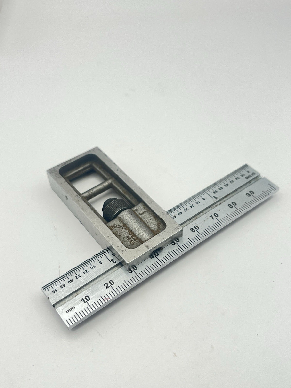 Engineering Double Square 4” / 10cm Rule