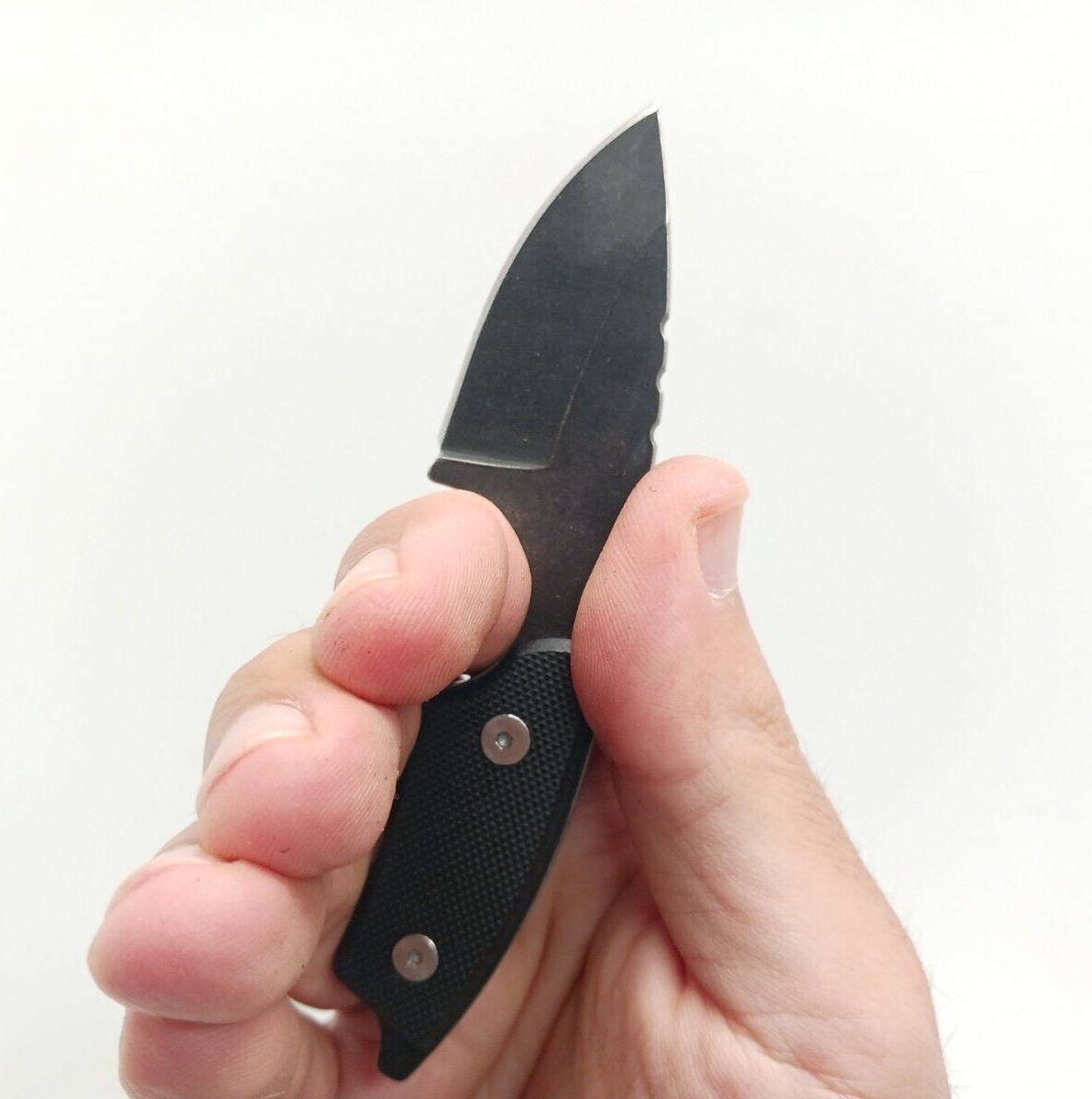 Kydex Horizontal Concealed Carry Sheath G10 Small Mini Fixed Blade EDC Knife