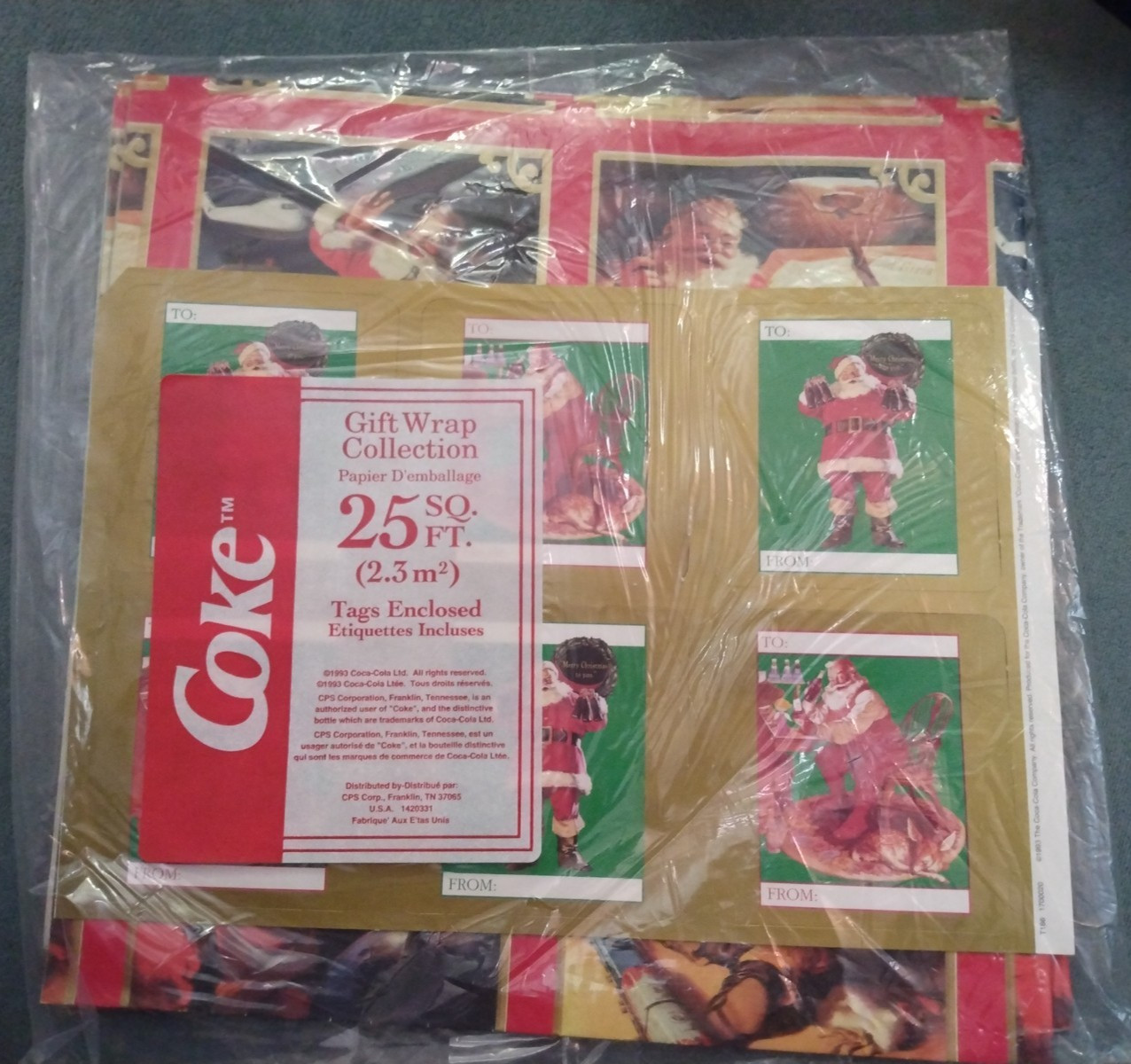 1993 unopened Gift Wrap Collection