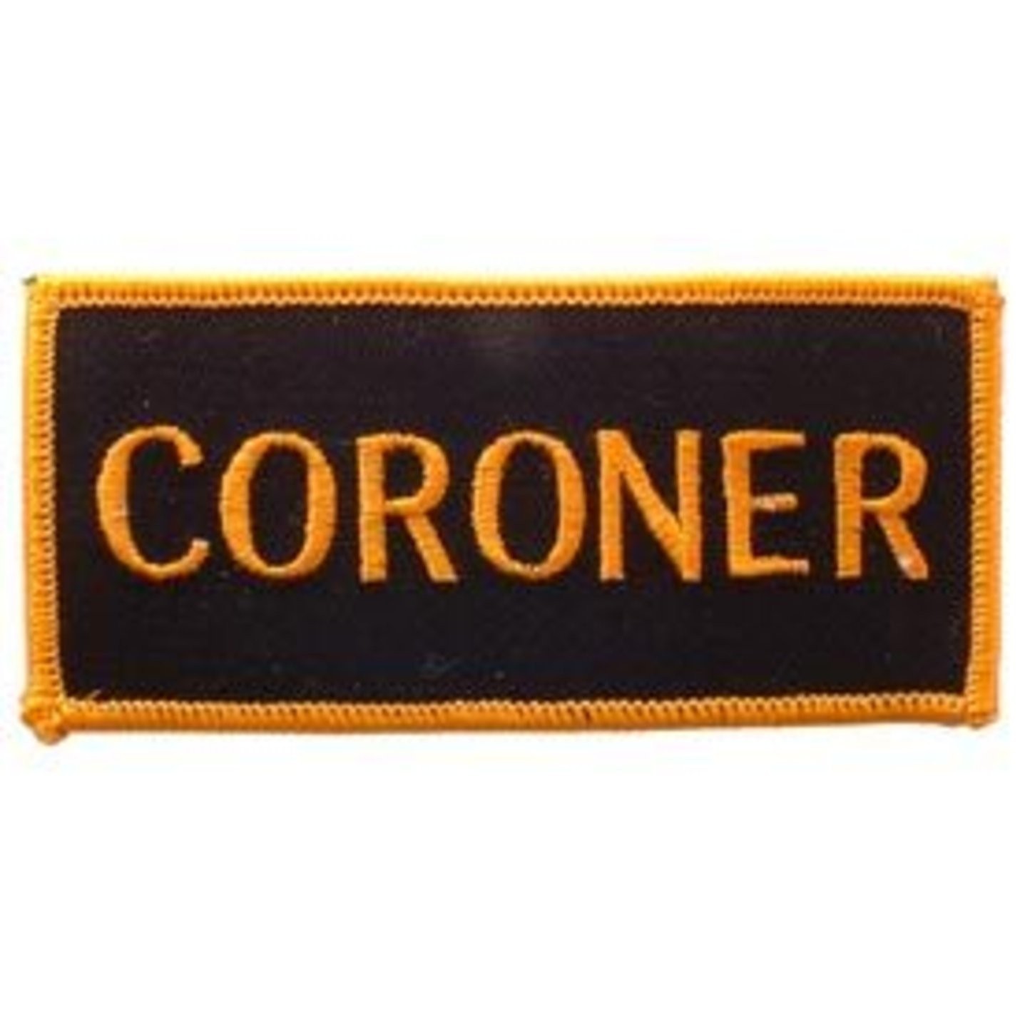 EagleEmblems PM0216 Patch-Army,TAB,Coroner (GLD/BLK) (4”)