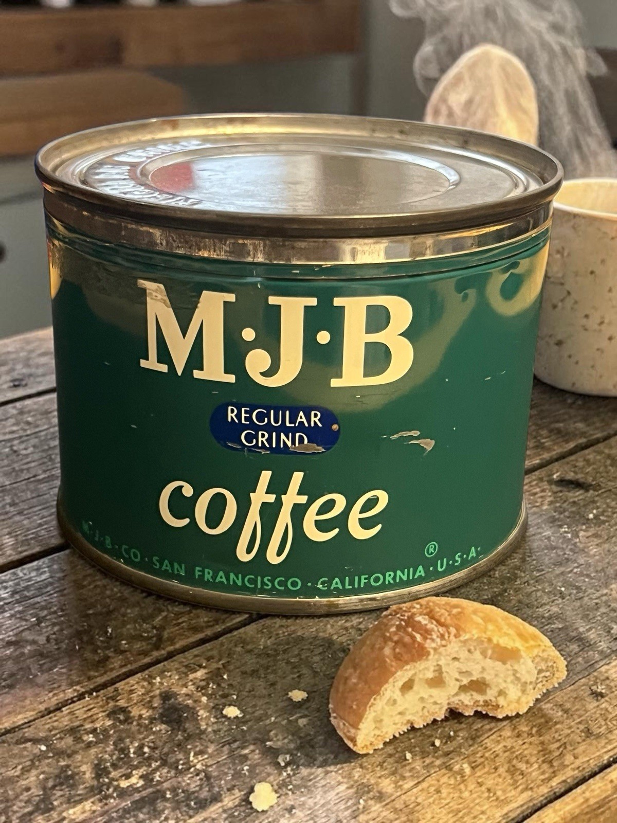 Vintage MJB Regular Grind Coffee Tin