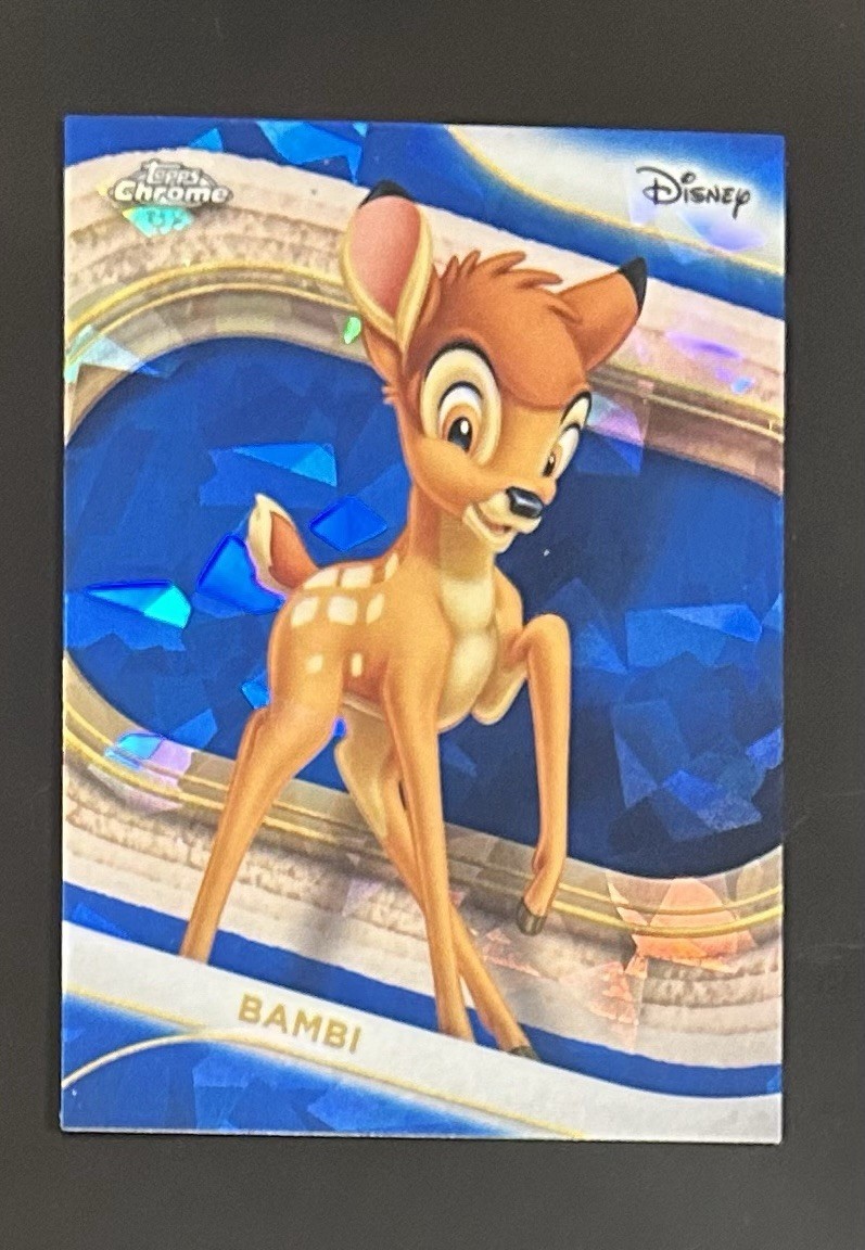 2025 Topps Chrome Disney Sapphire Bambi #7