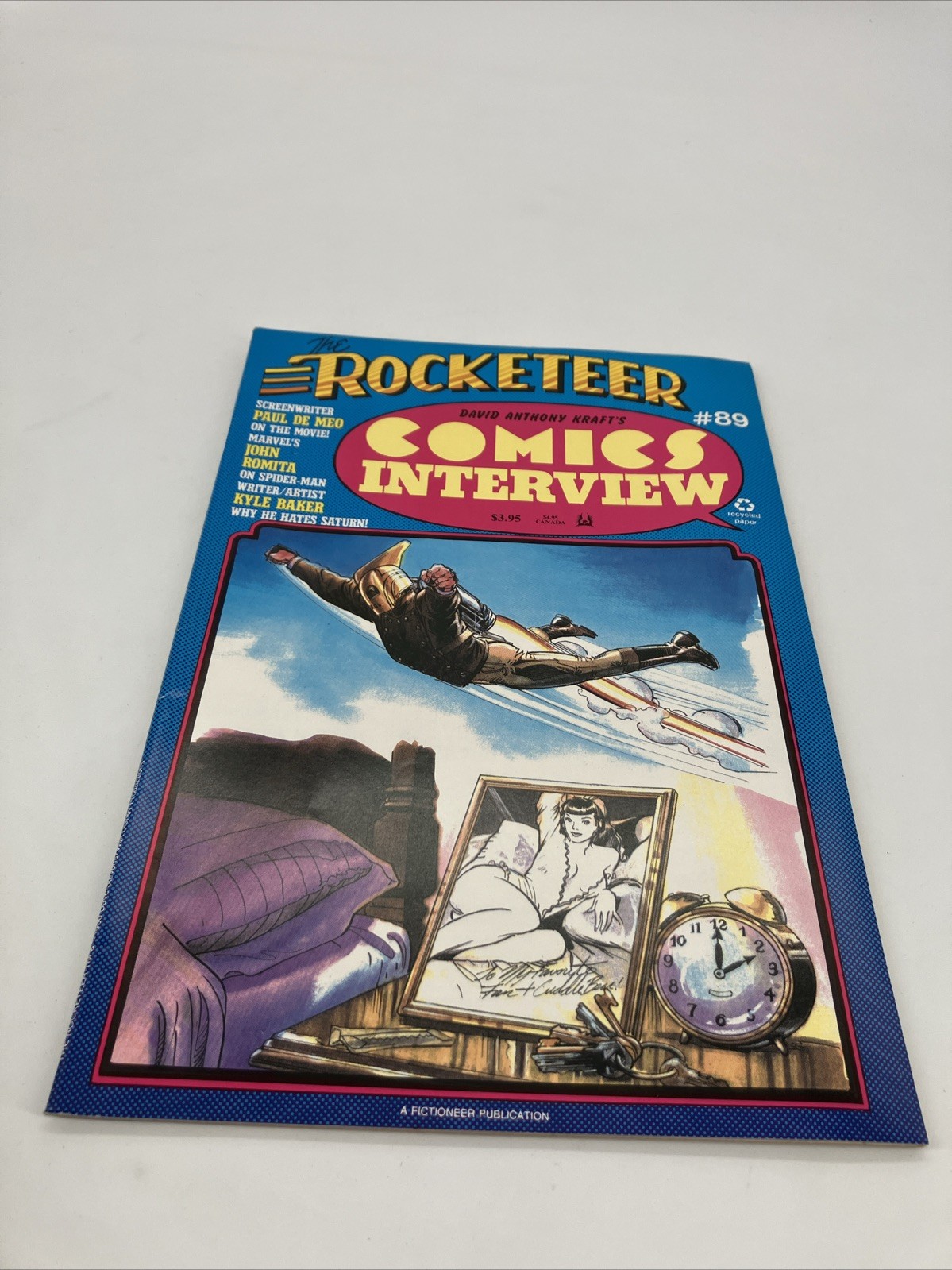 Comics Interview #89 – 1990 Fictioneer Books-Dave Stevens Neal Adams Art