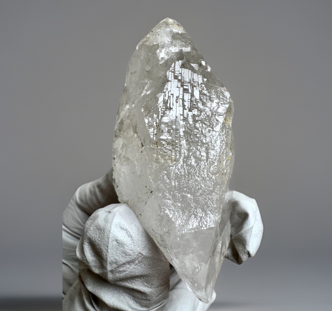 “Mountain Map” Ganesh Himalayan Nepal Quartz Mica Etched Akashic Record Crystal