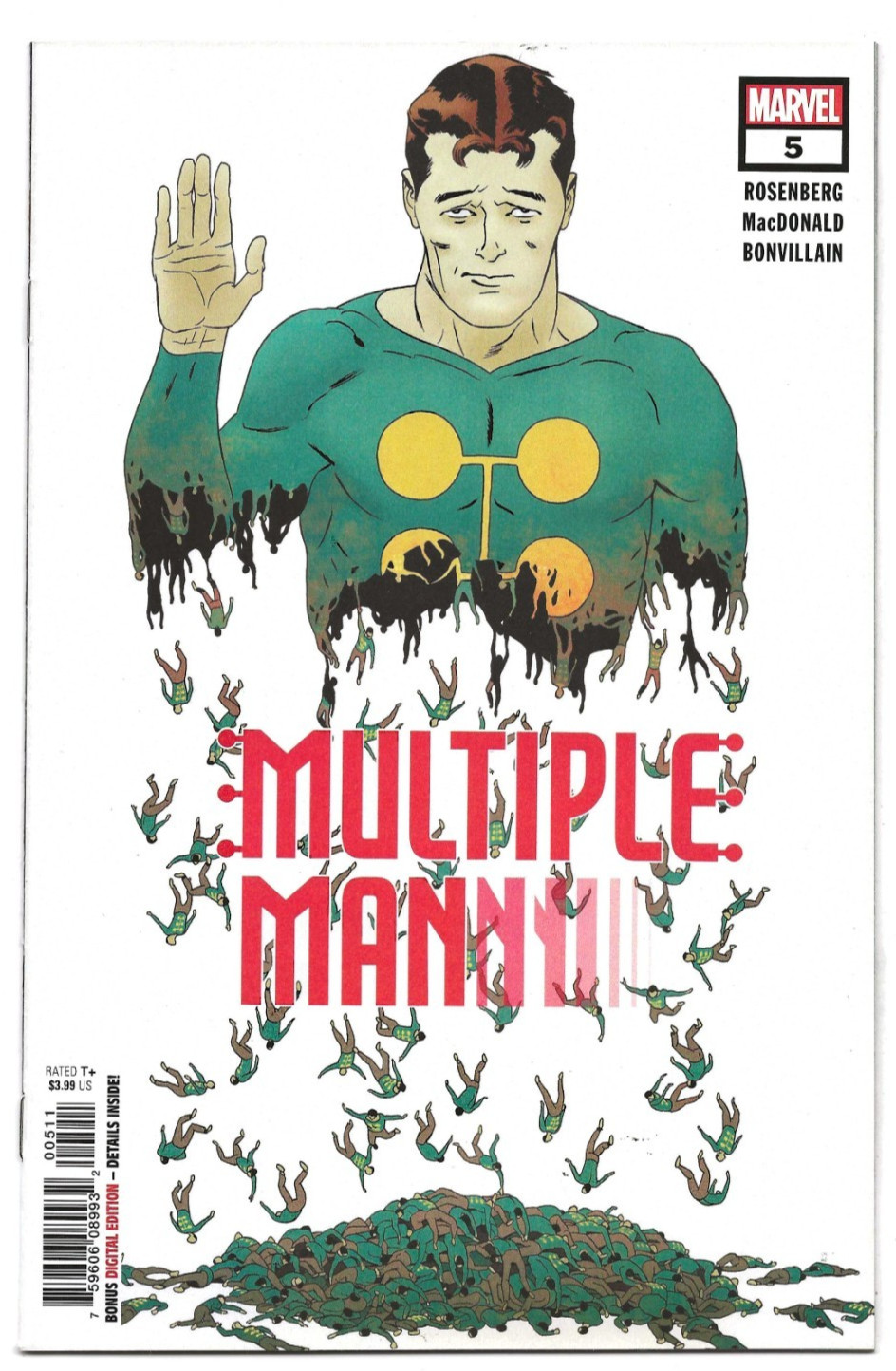 Marvel Comics MULTIPLE MAN #5 first printing cover A