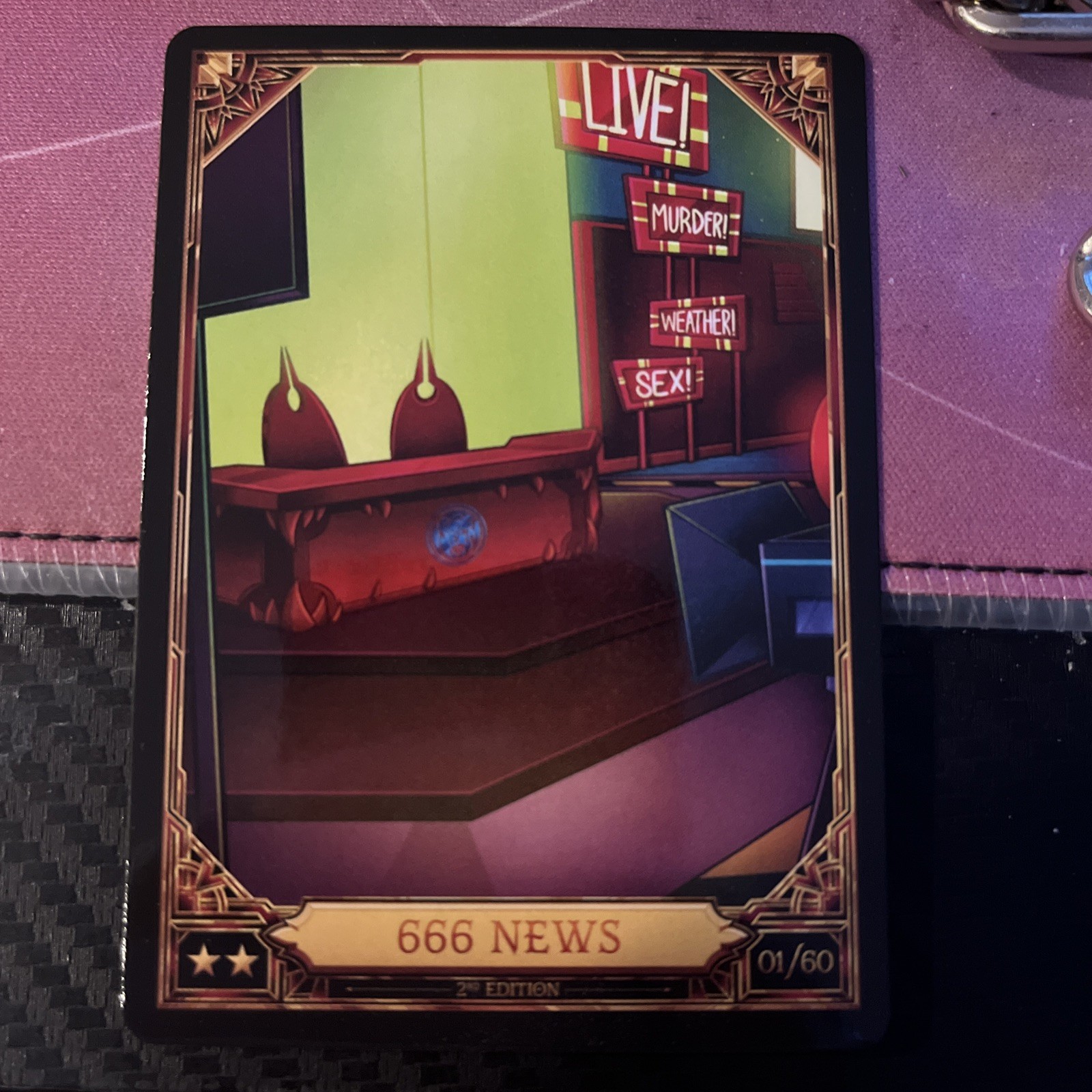 Hazbin Hotel Season Two 2nd Edition – 666 News 01/60